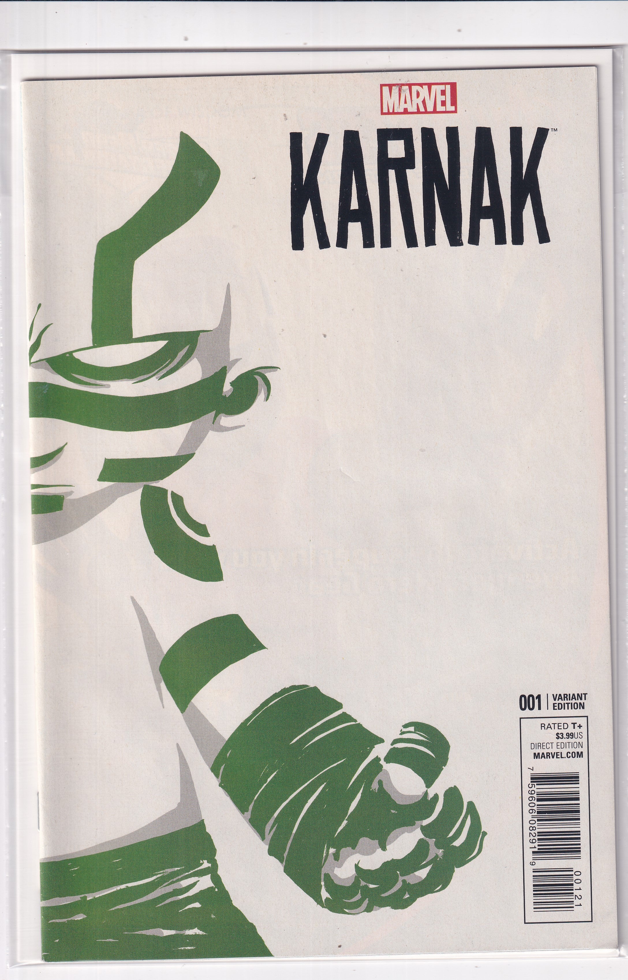 KARNAK #1 VARIANT - Slab City Comics