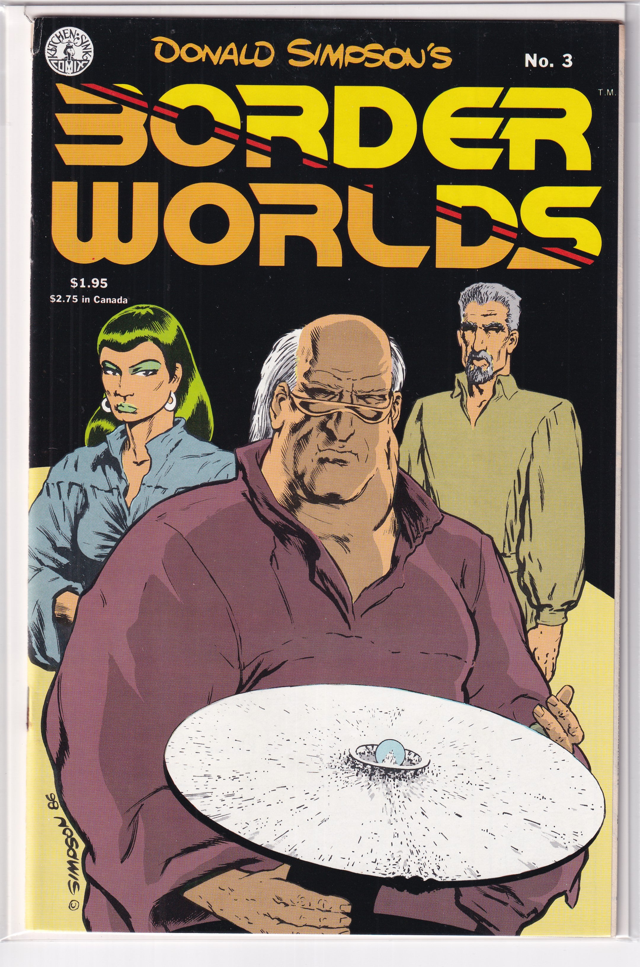 BORDER WORLDS #3 - Slab City Comics