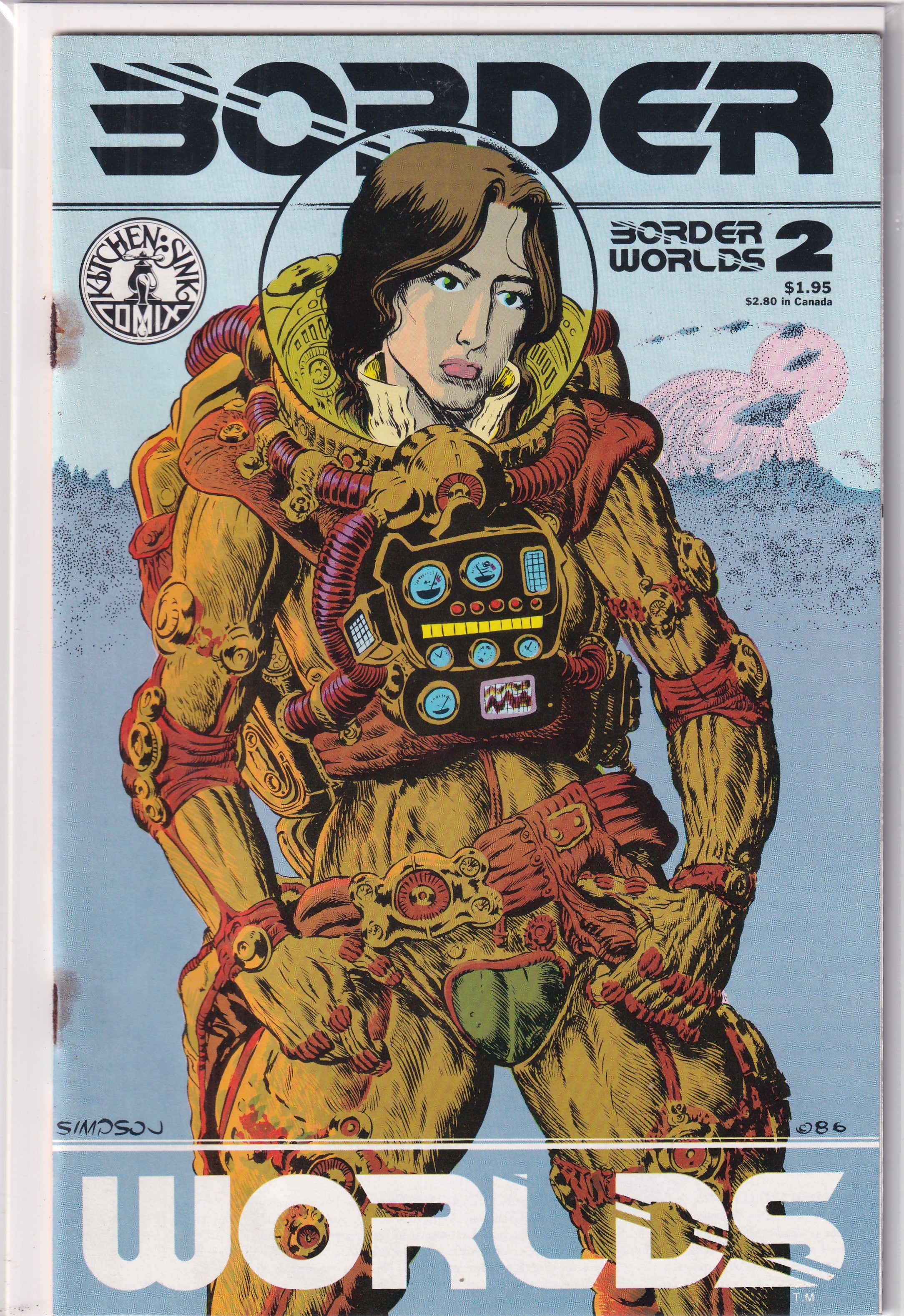 BORDER WORLDS #2 - Slab City Comics