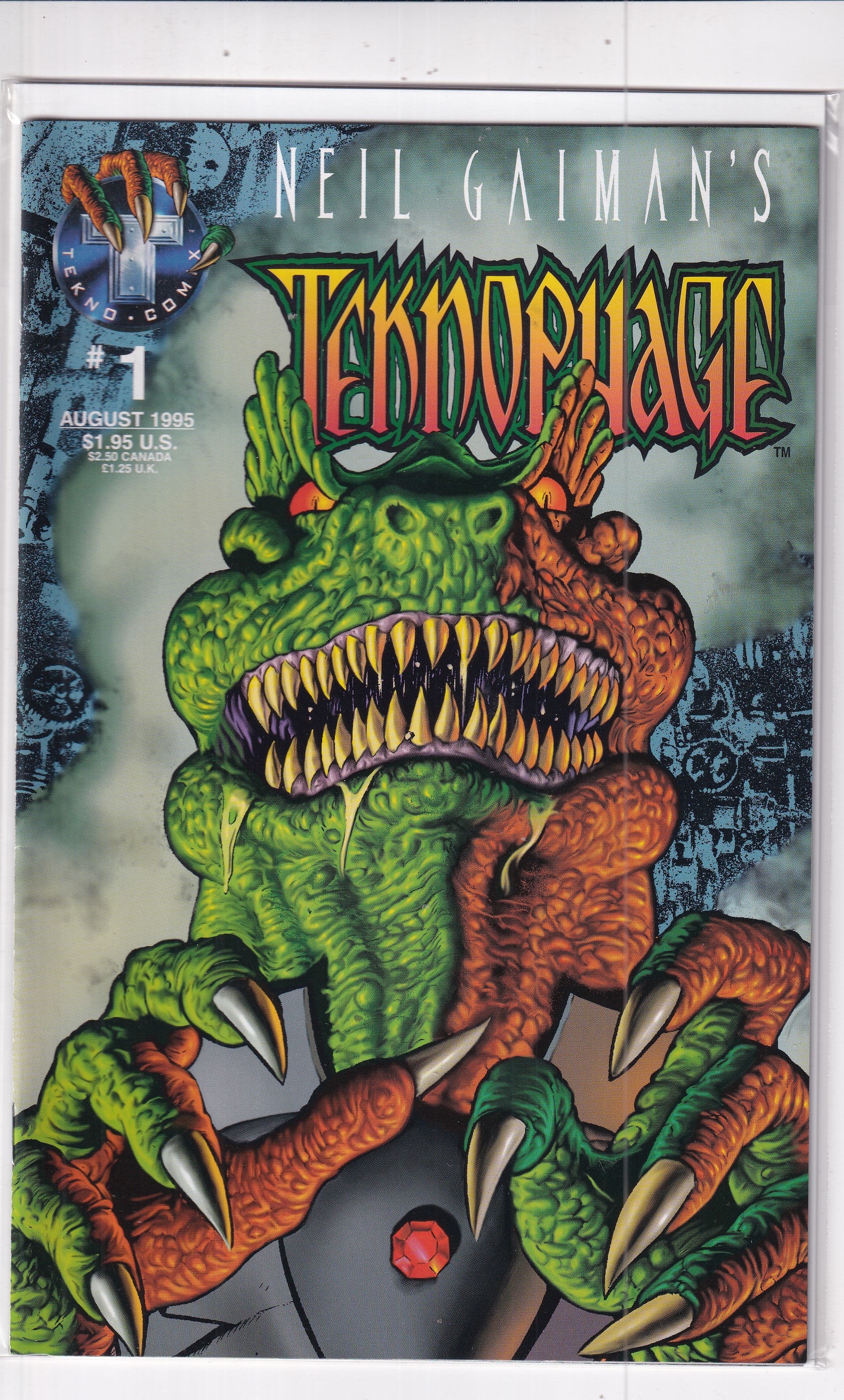 TEKNOPHAGE #1 - Slab City Comics