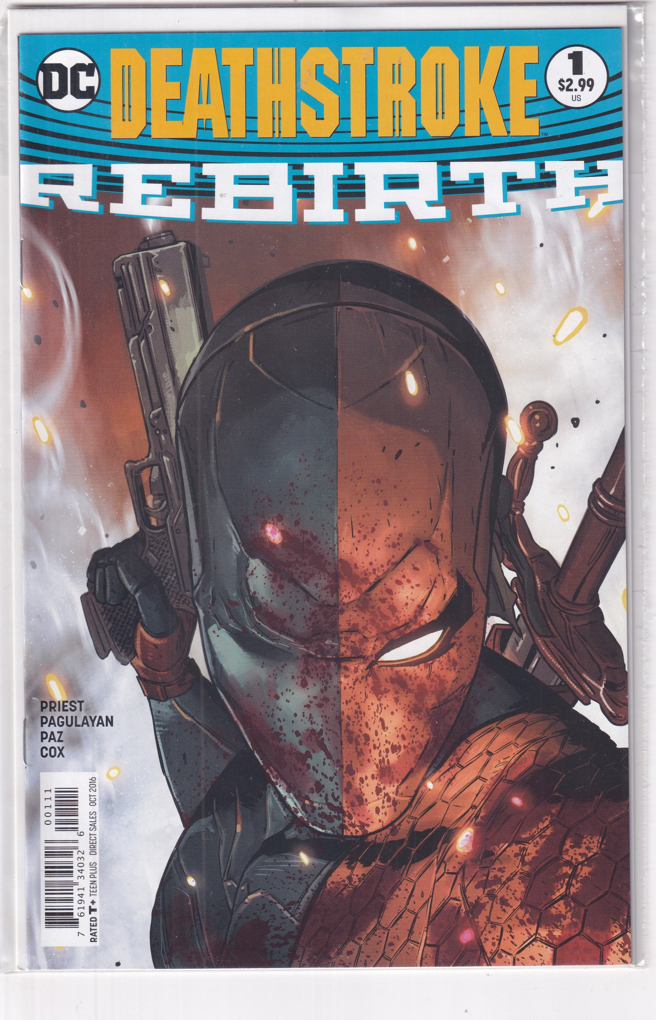 DEATHSTROKE REBIRTH #1 - Slab City Comics