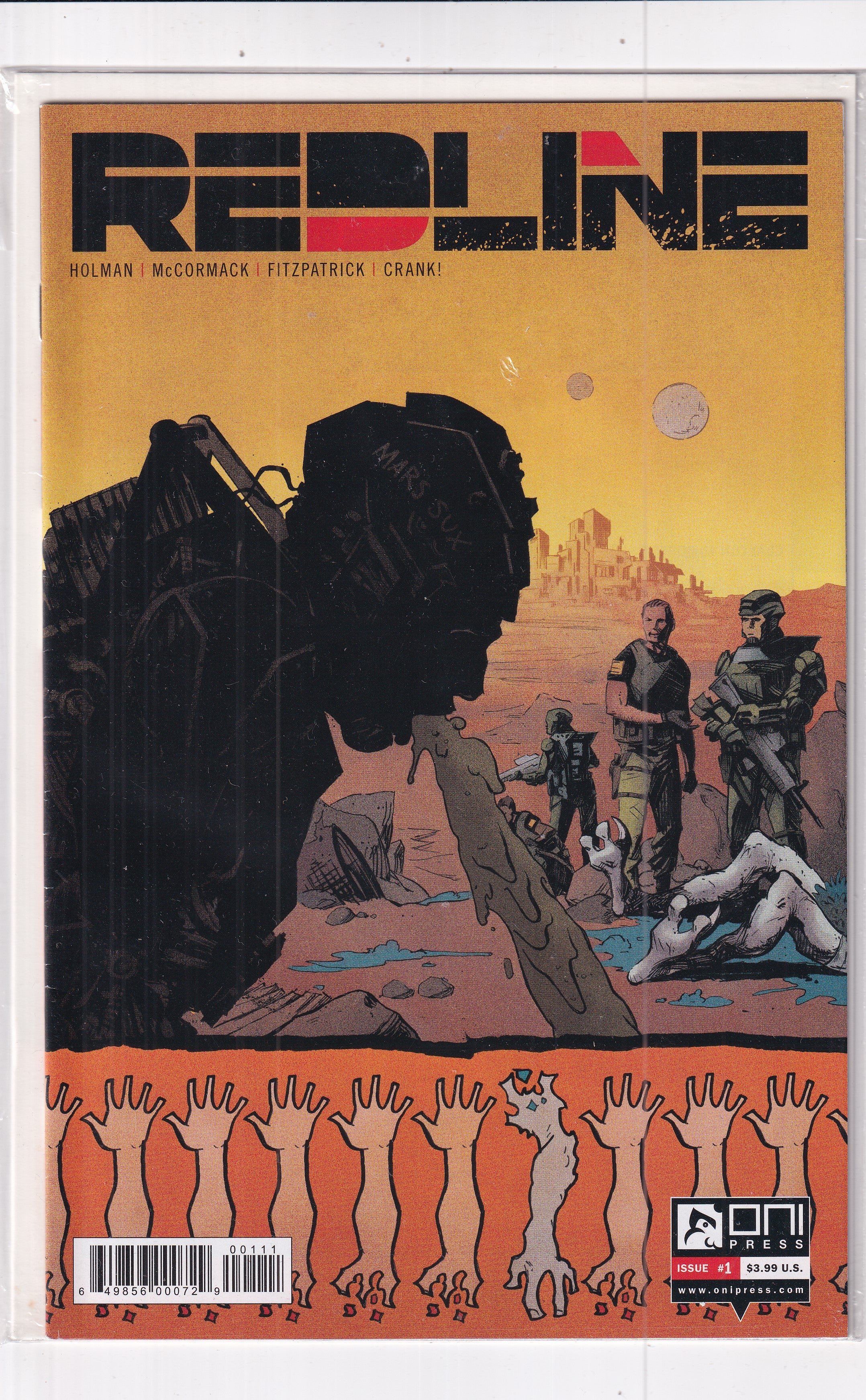 REDLINE #1 - Slab City Comics
