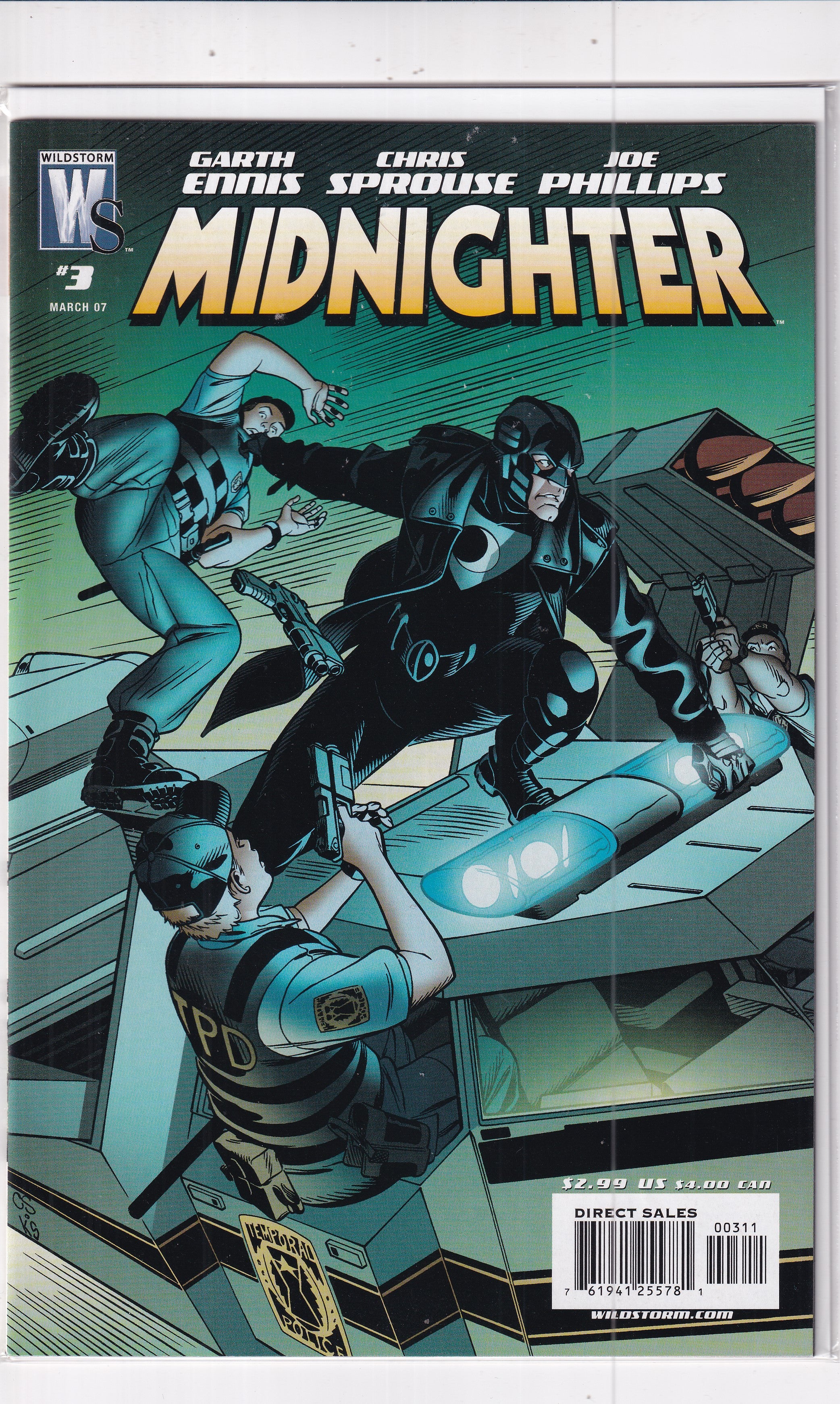 MIDNIGHTER #3 - Slab City Comics