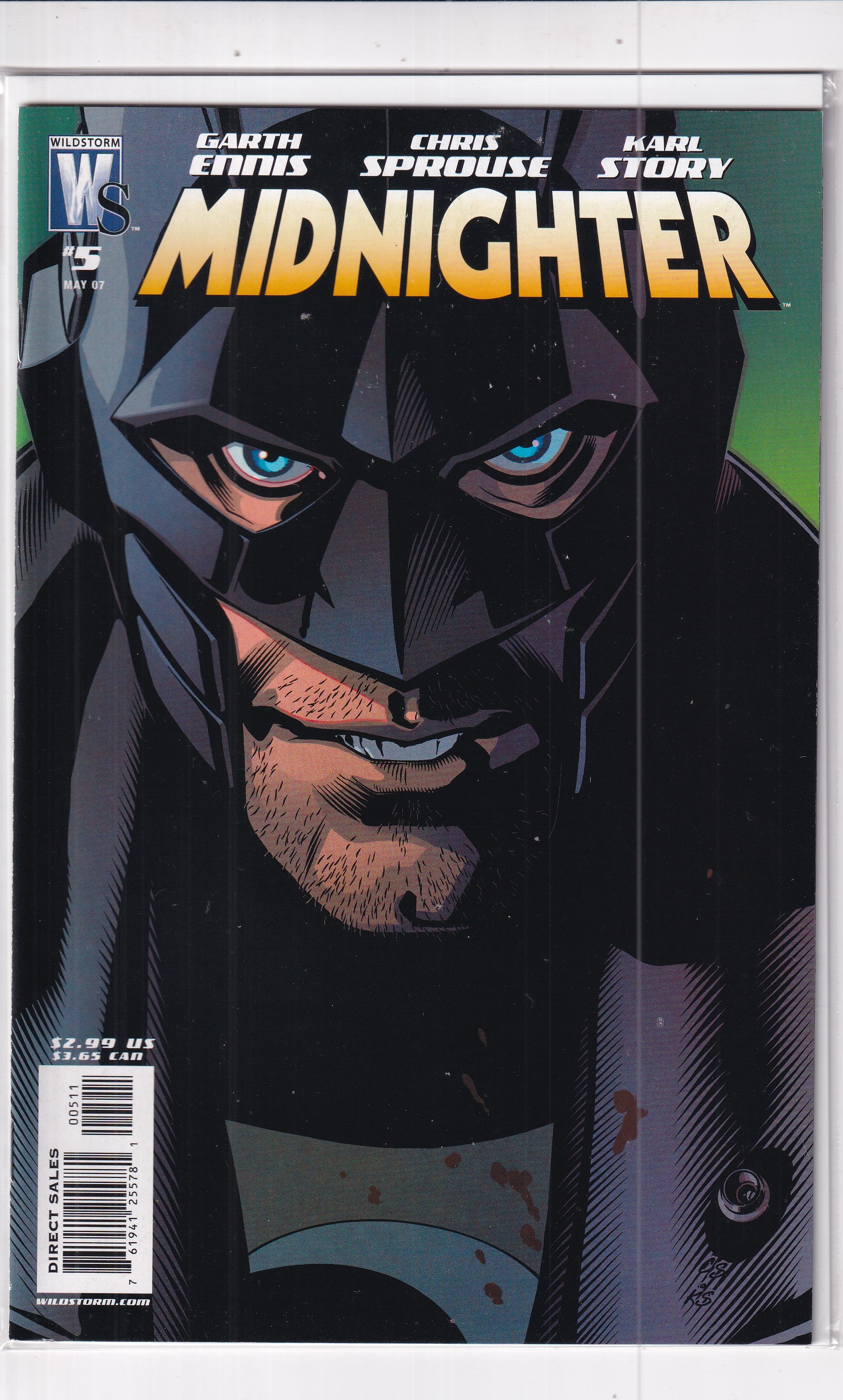 MIDNIGHTER #5 - Slab City Comics