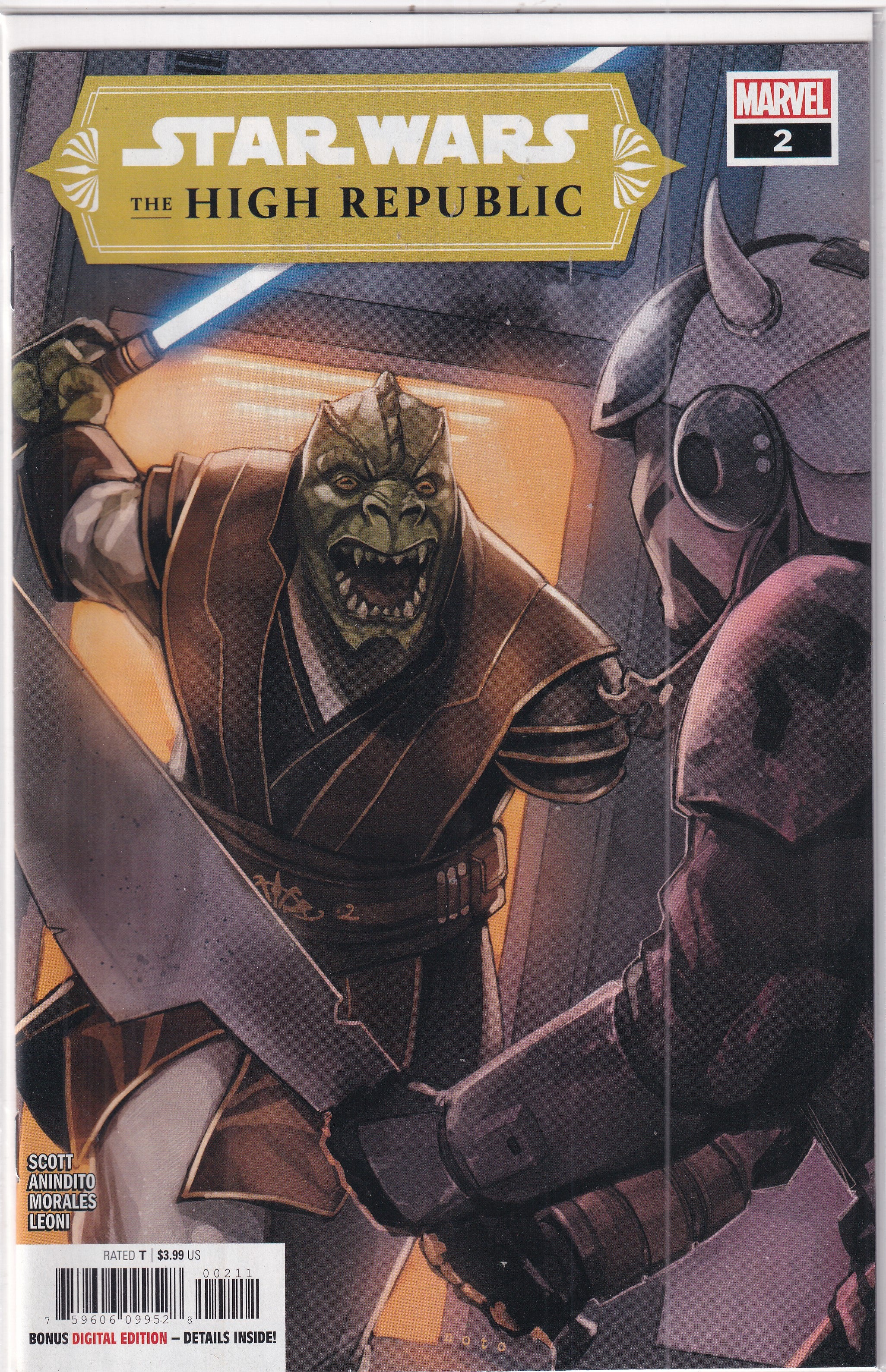 STAR WARS HIGH REPUBLIC #2 - Slab City Comics