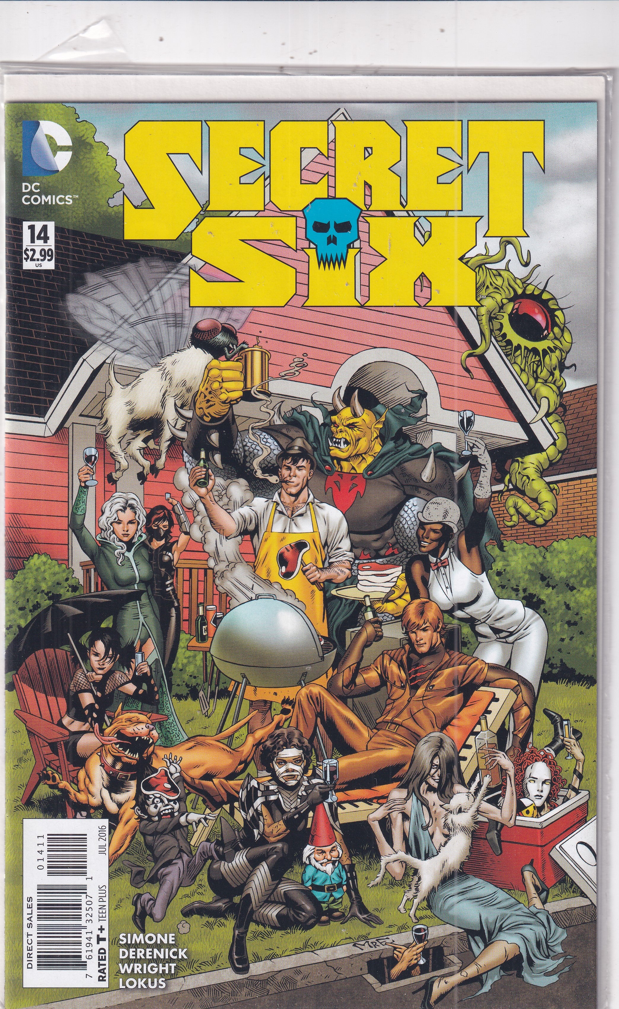 SECRET SIX #14 - Slab City Comics