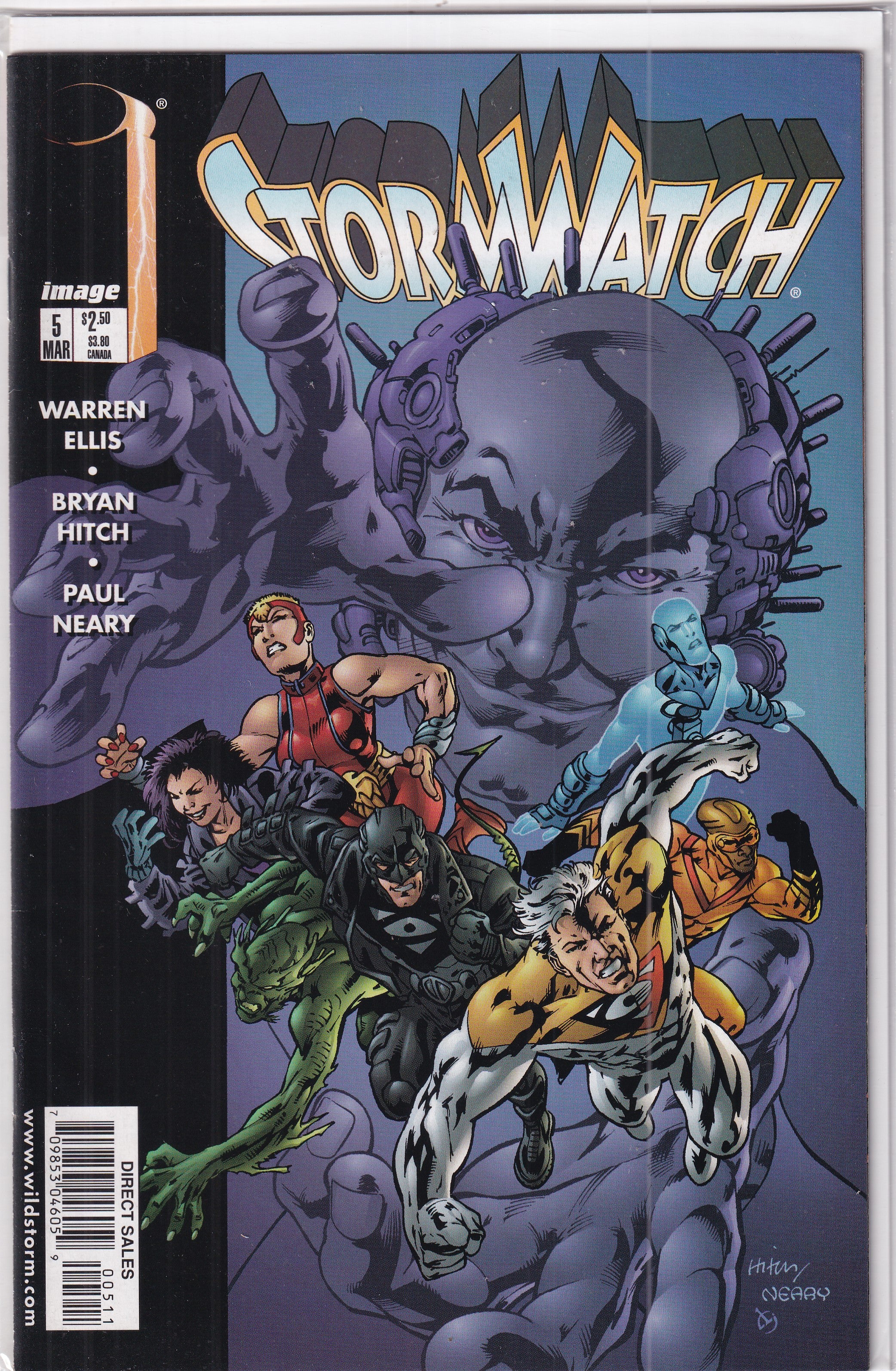 STORMWATCH #5 - Slab City Comics