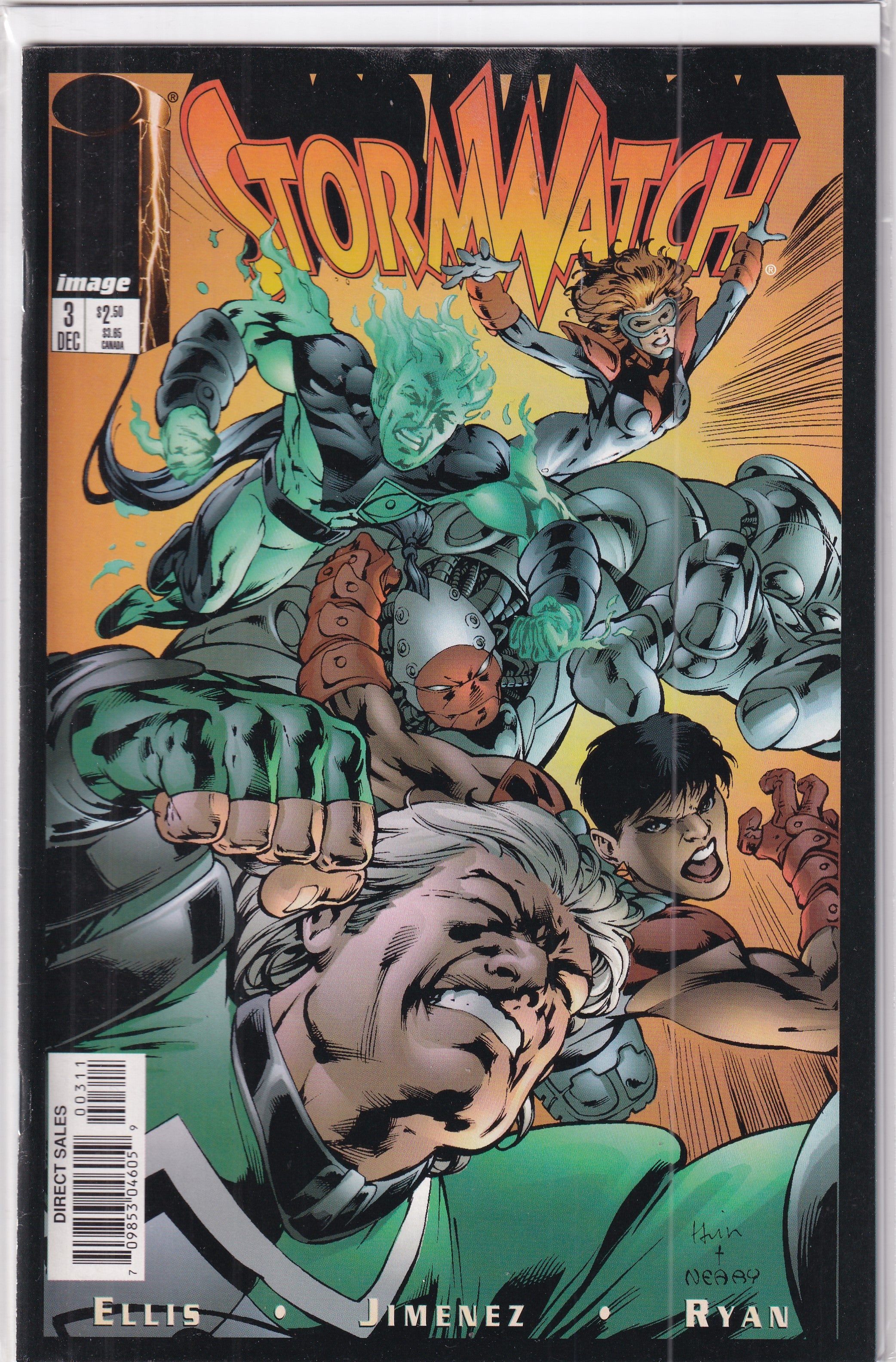 STORMWATCH #3 - Slab City Comics