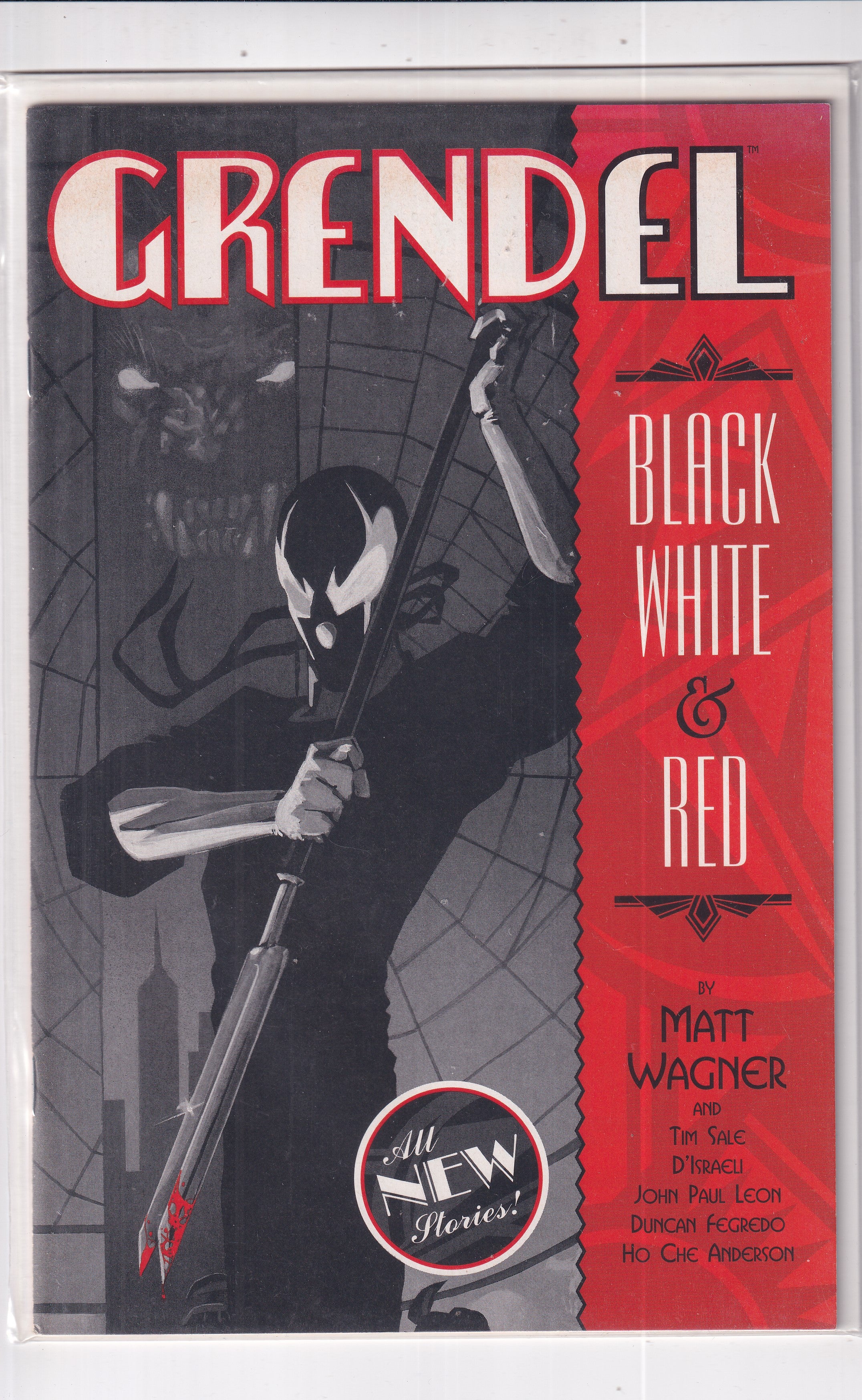 GRENDEL BLACK WHITE & RED #1 - Slab City Comics