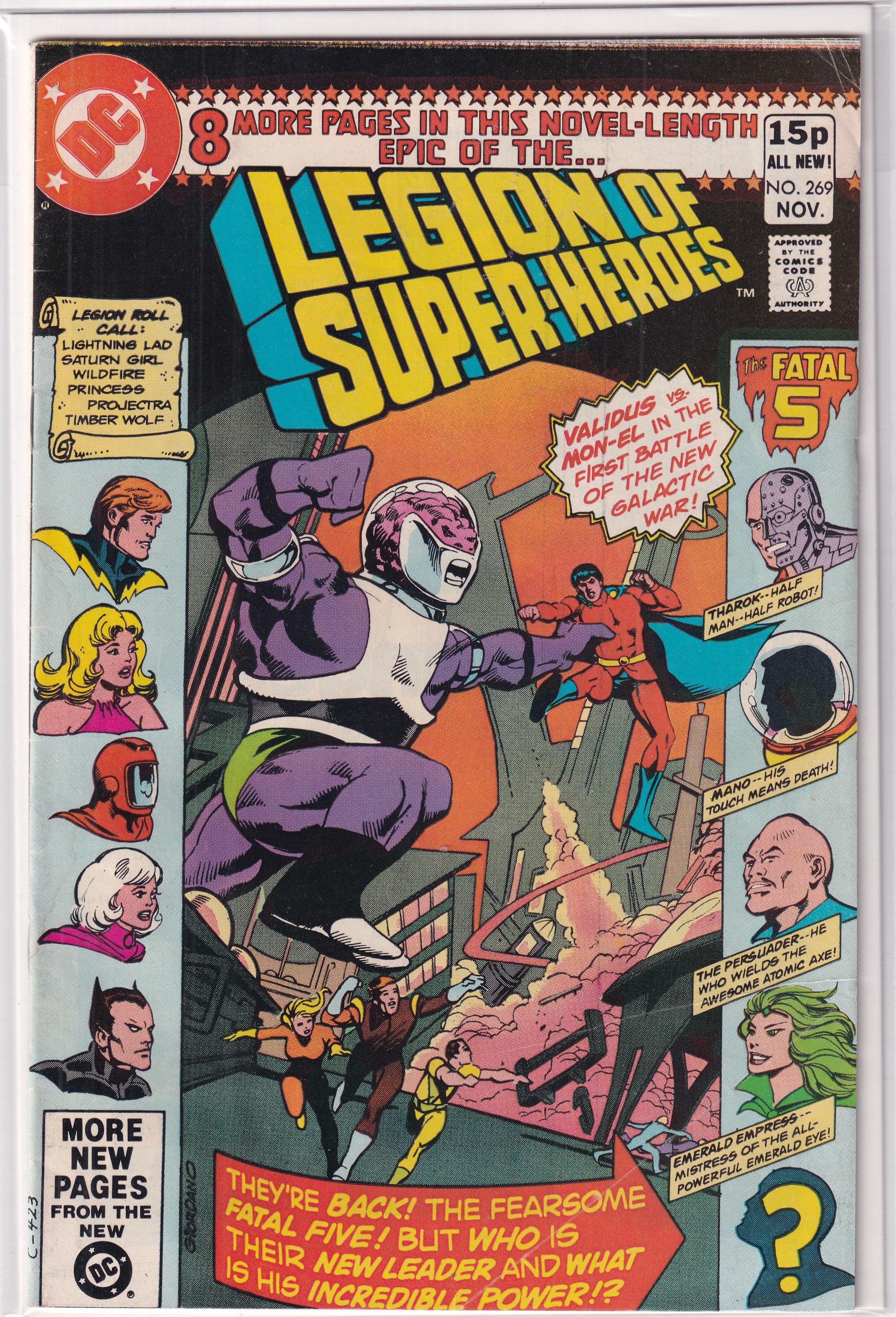 LEGION OF SUPER-HEROES #269 - Slab City Comics