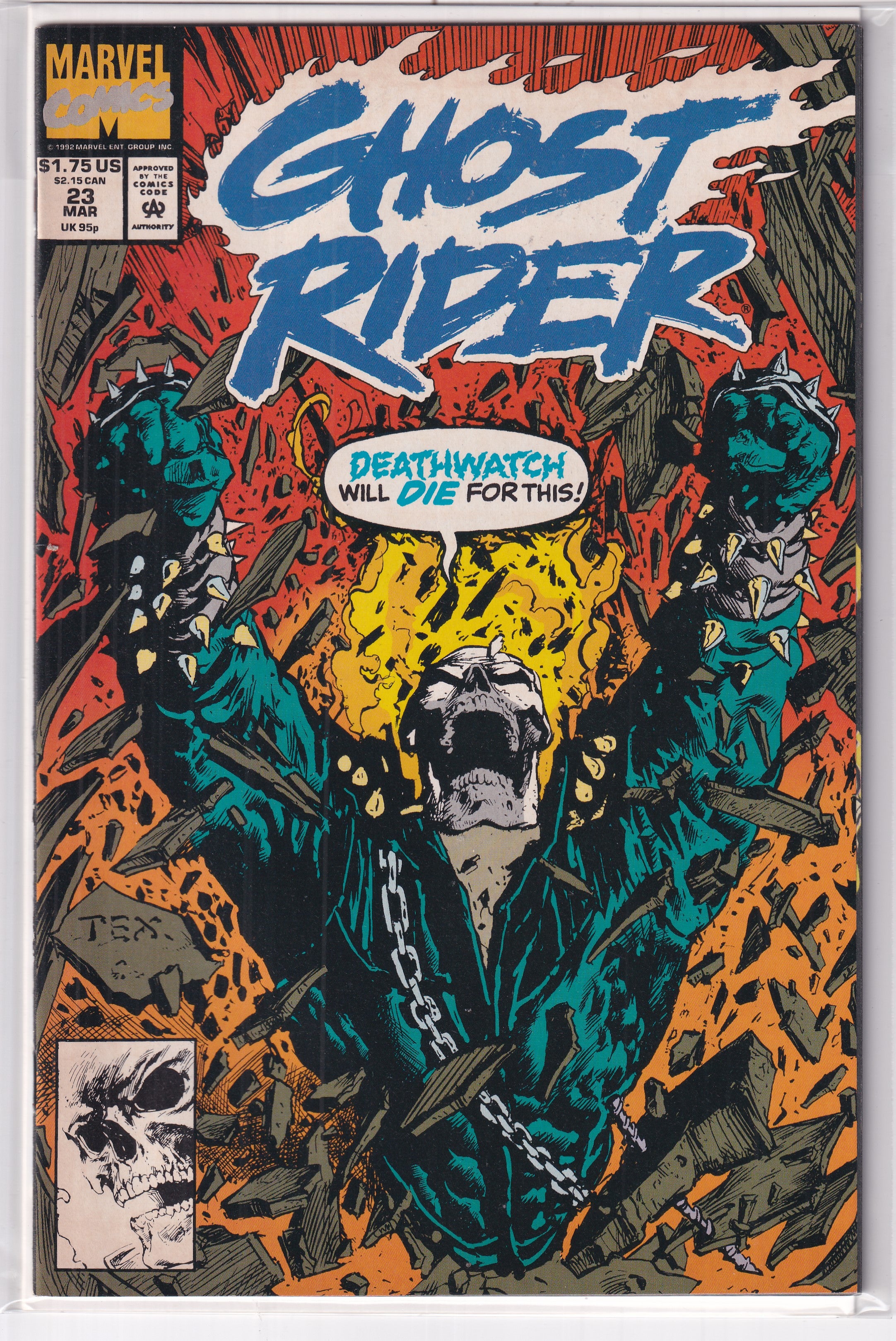 GHOST RIDER #23 - Slab City Comics
