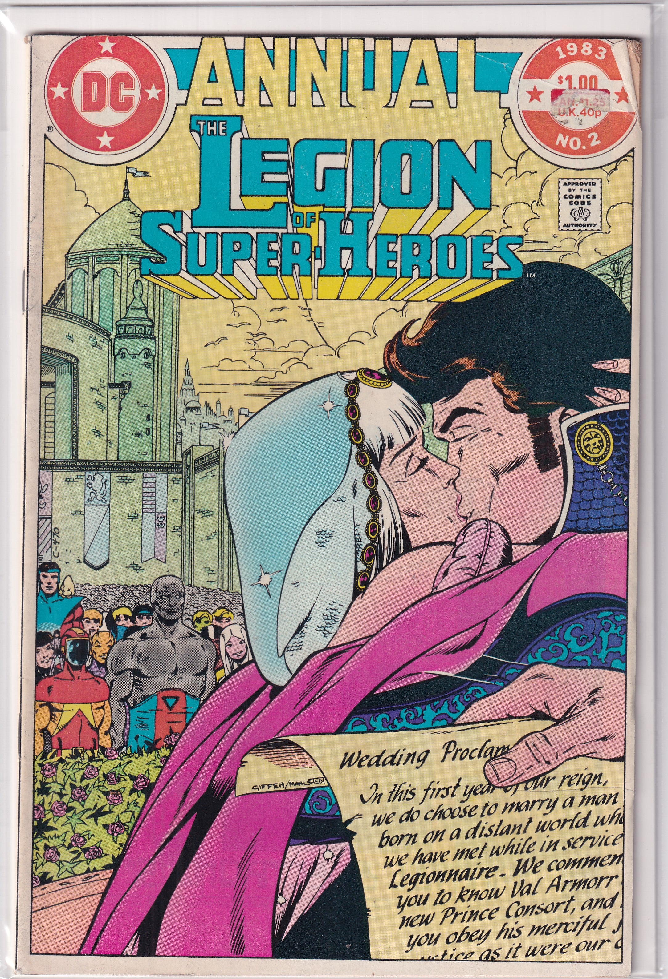 ANNUAL LEGION OF SUPER-HEROES #2 - Slab City Comics