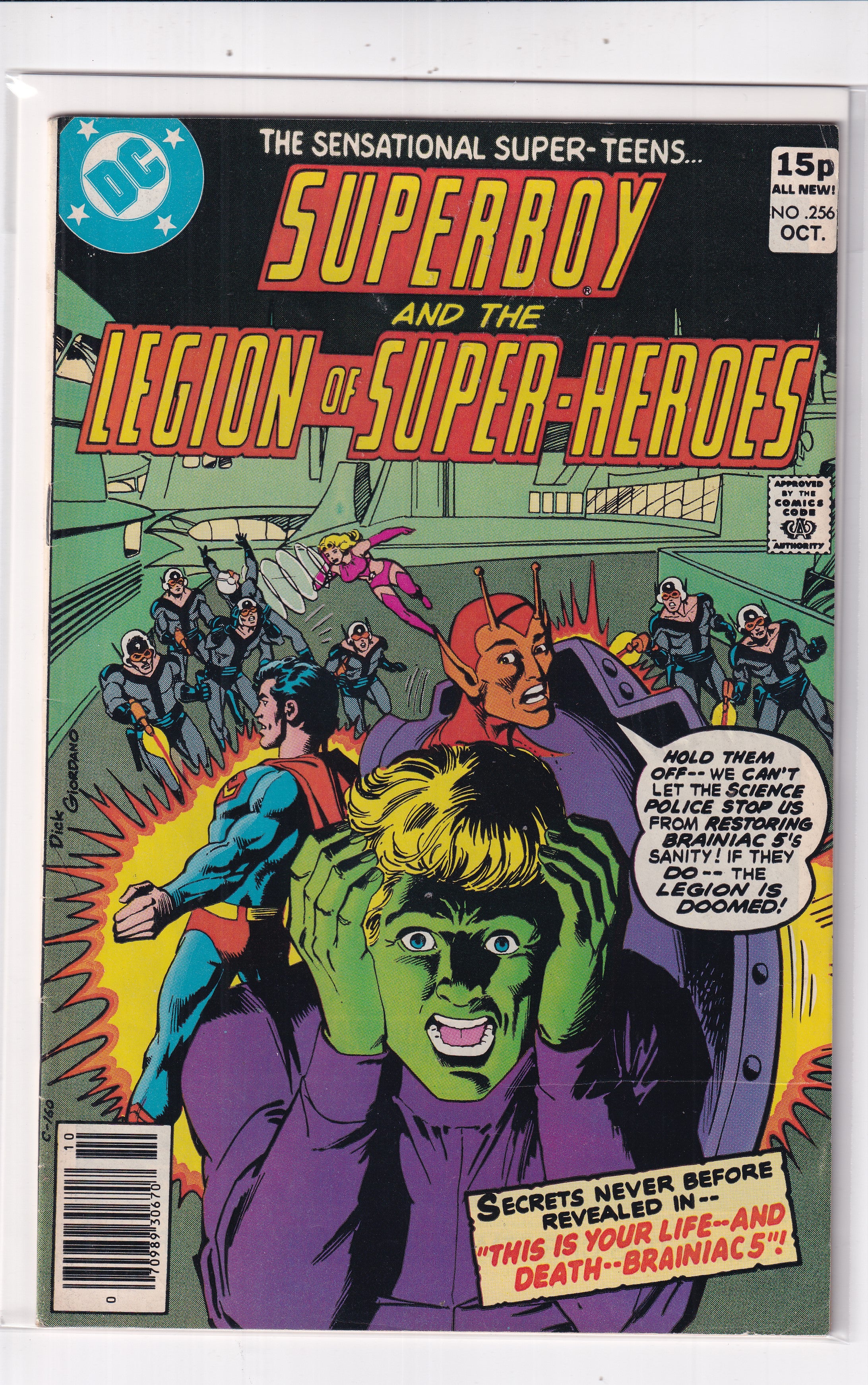 LEGION OF SUPER-HEROES #256 - Slab City Comics