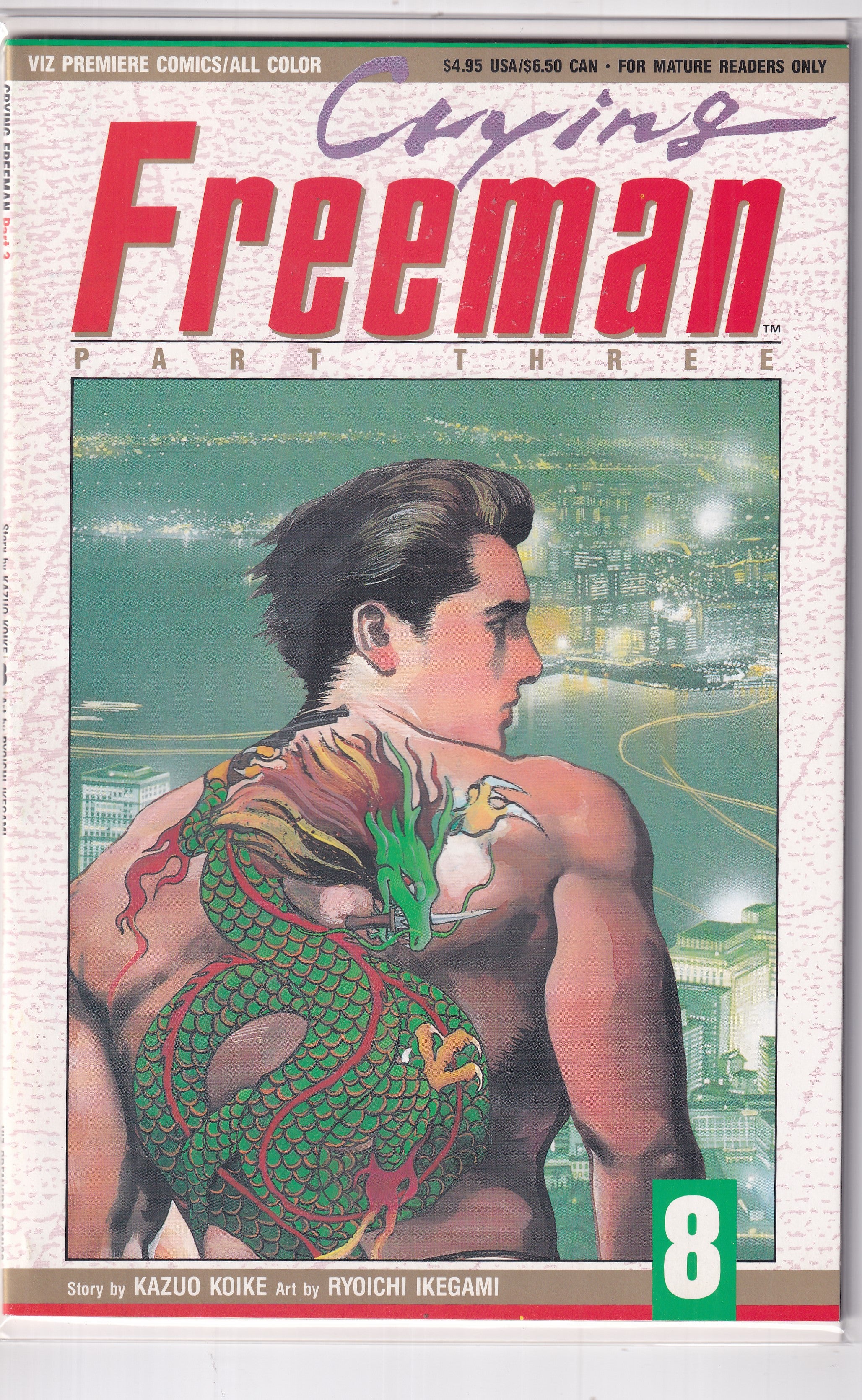CRYING FREEMAN 3 #8 - Slab City Comics