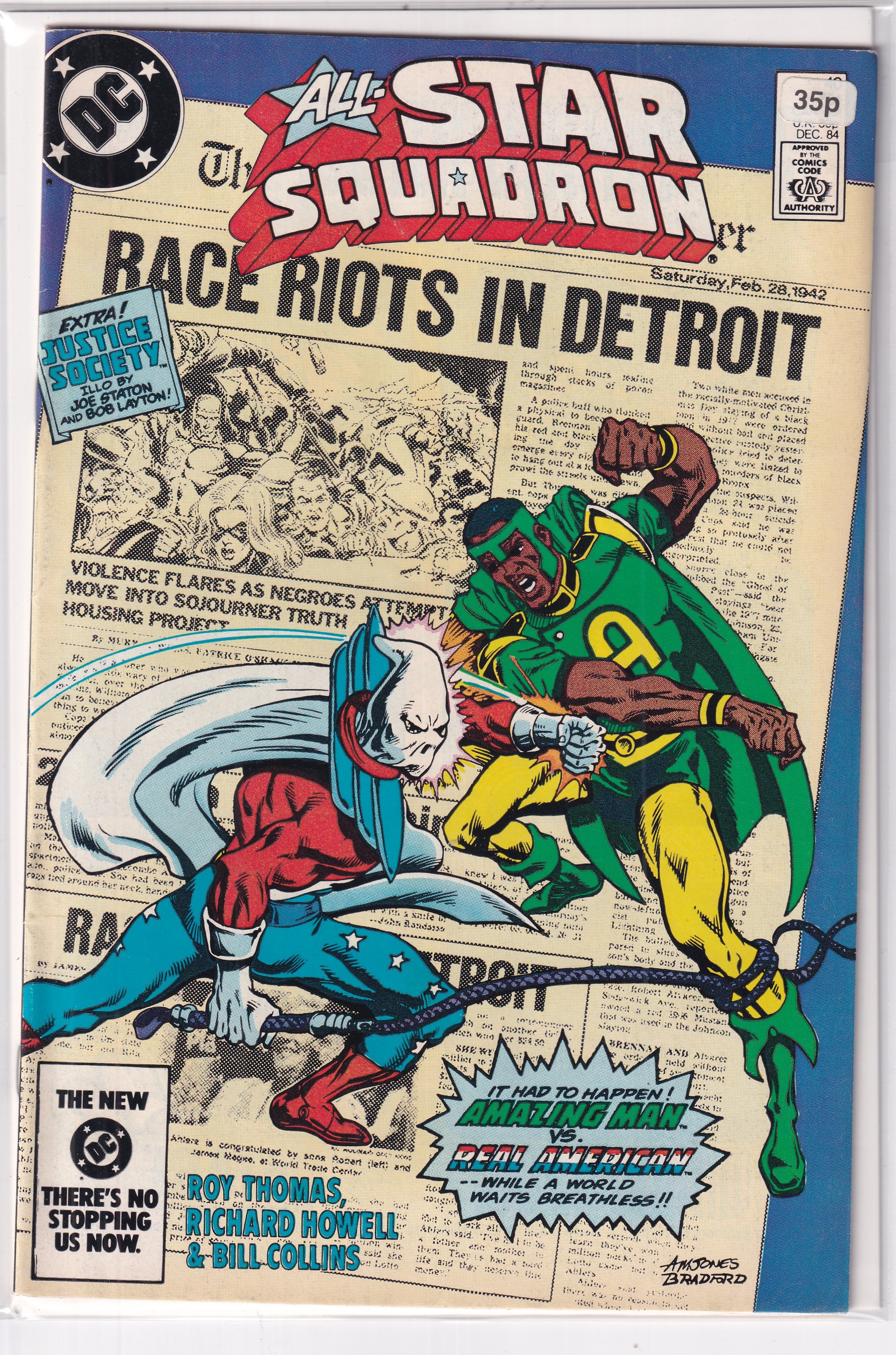 ALL-STAR SQUADRON #40 - Slab City Comics