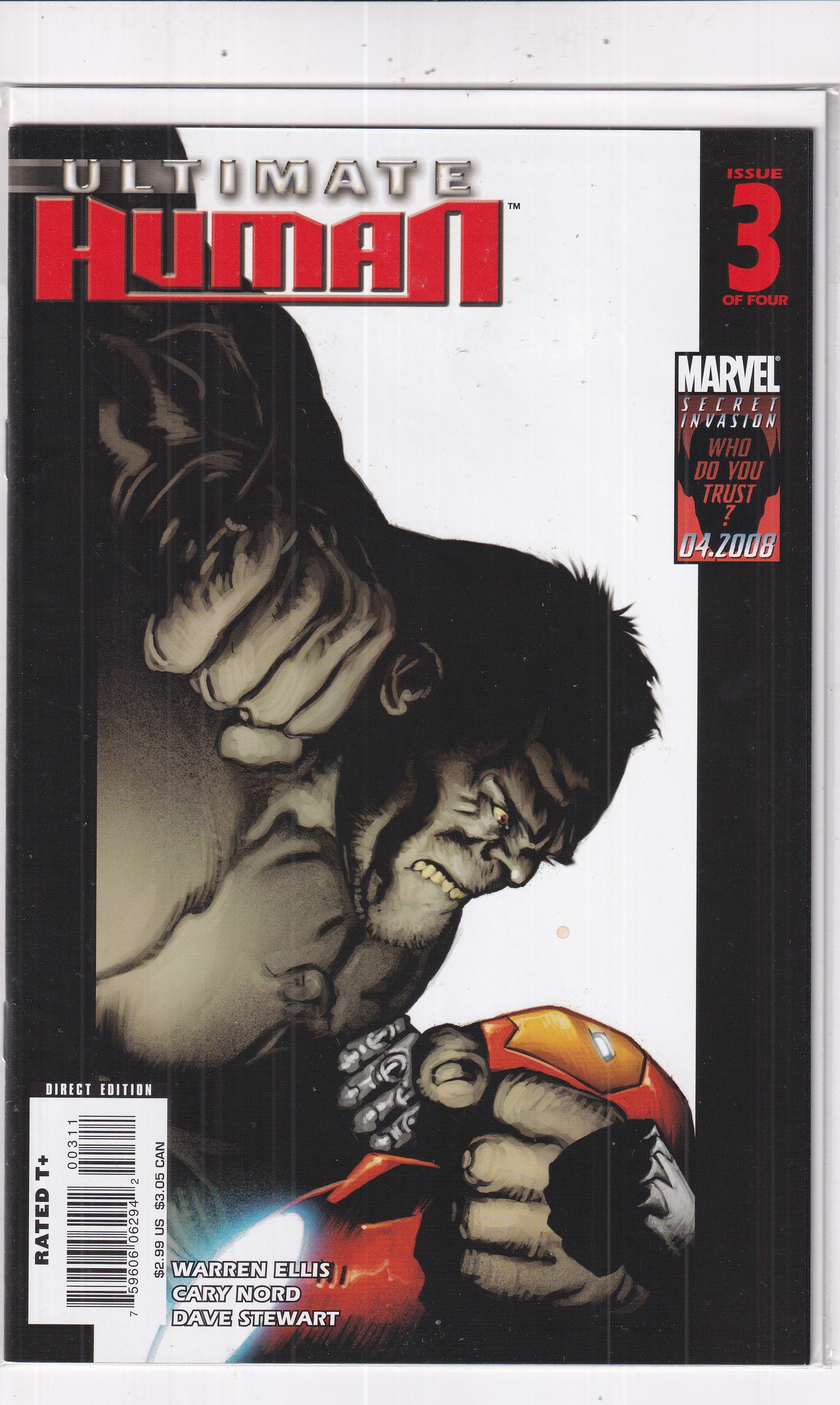 ULTIMATE HUMAN #3 - Slab City Comics