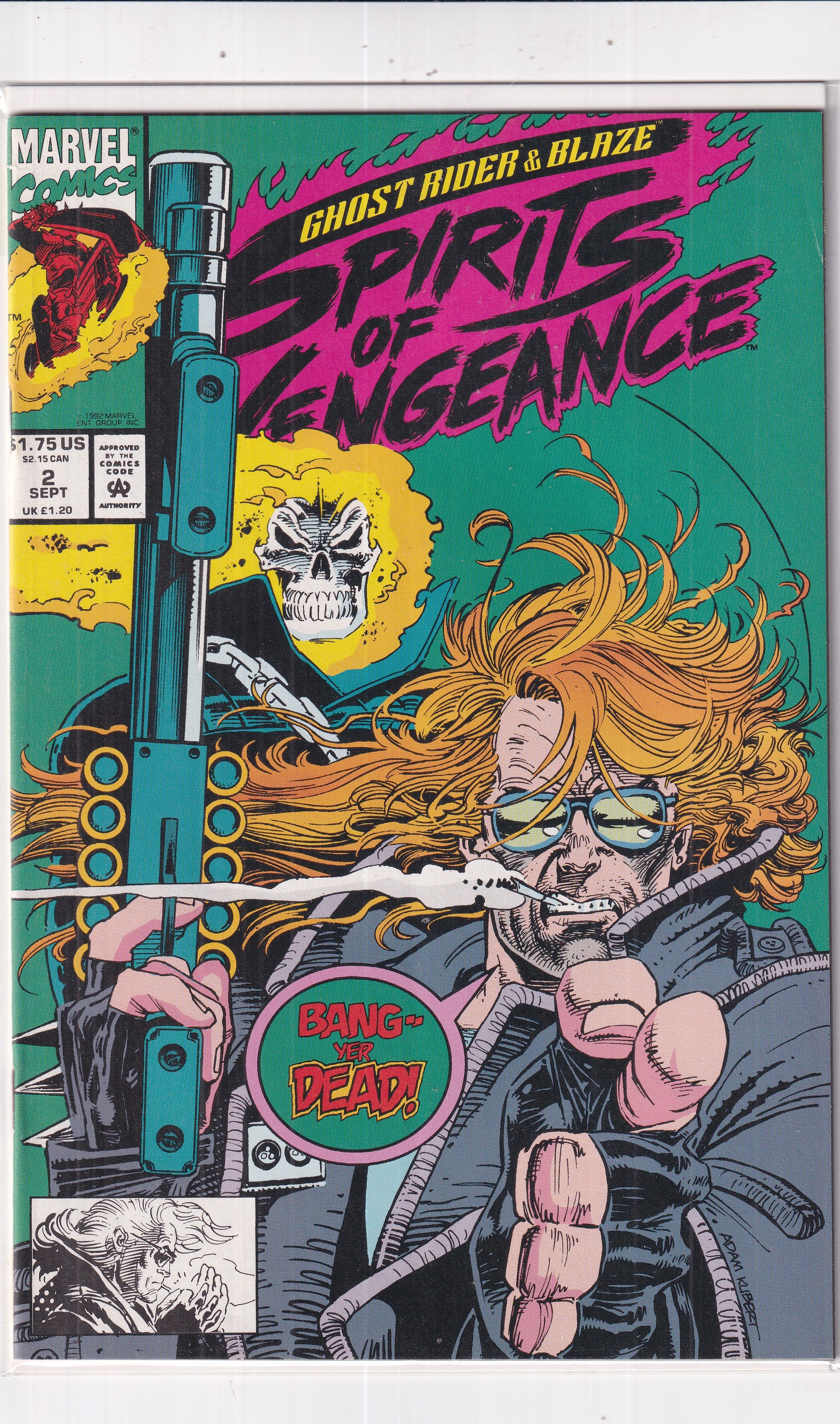 GHOST RIDER & BLAZE SPIRITS OF VENGEANCE #2 - Slab City Comics