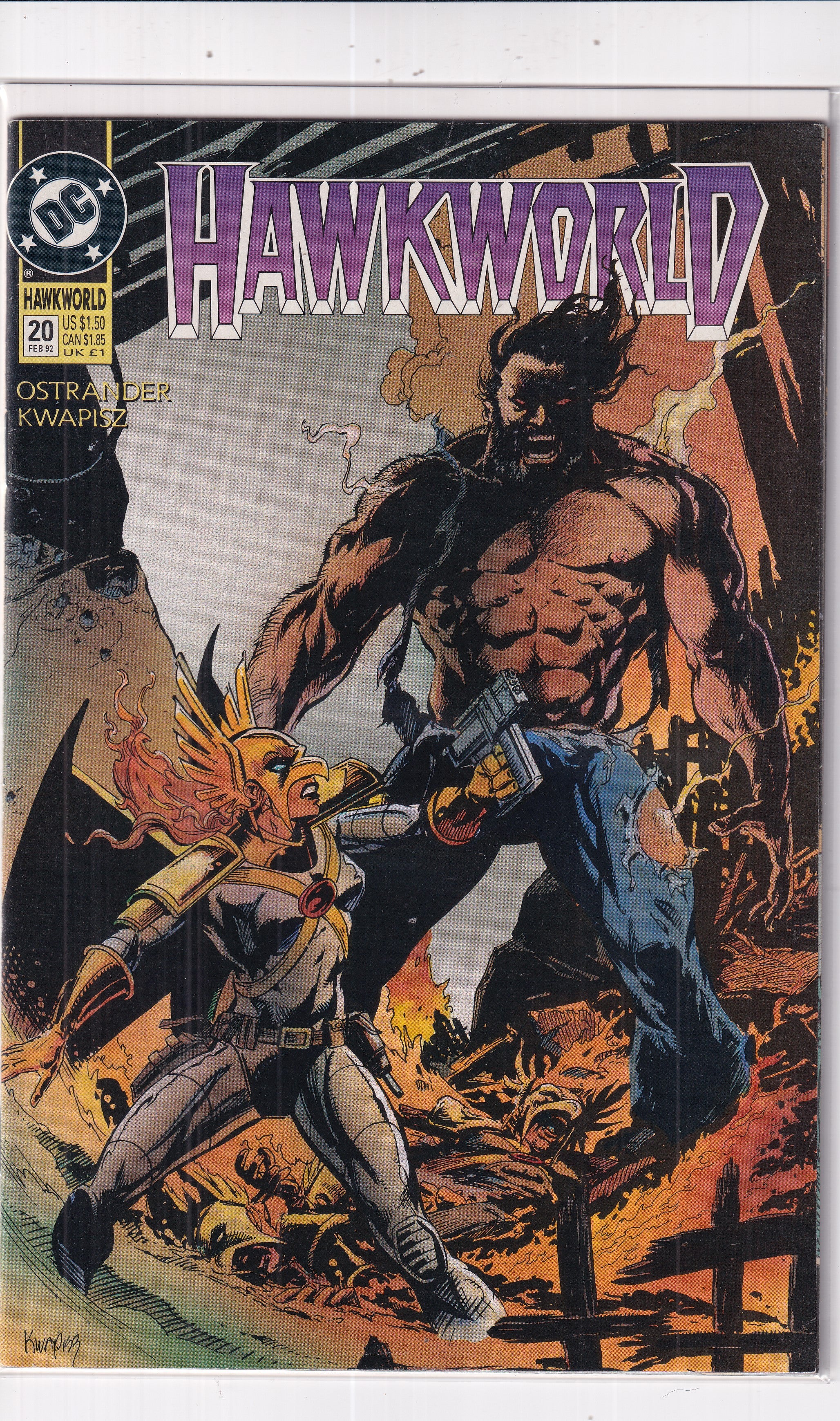HAWKWORLD #20 - Slab City Comics