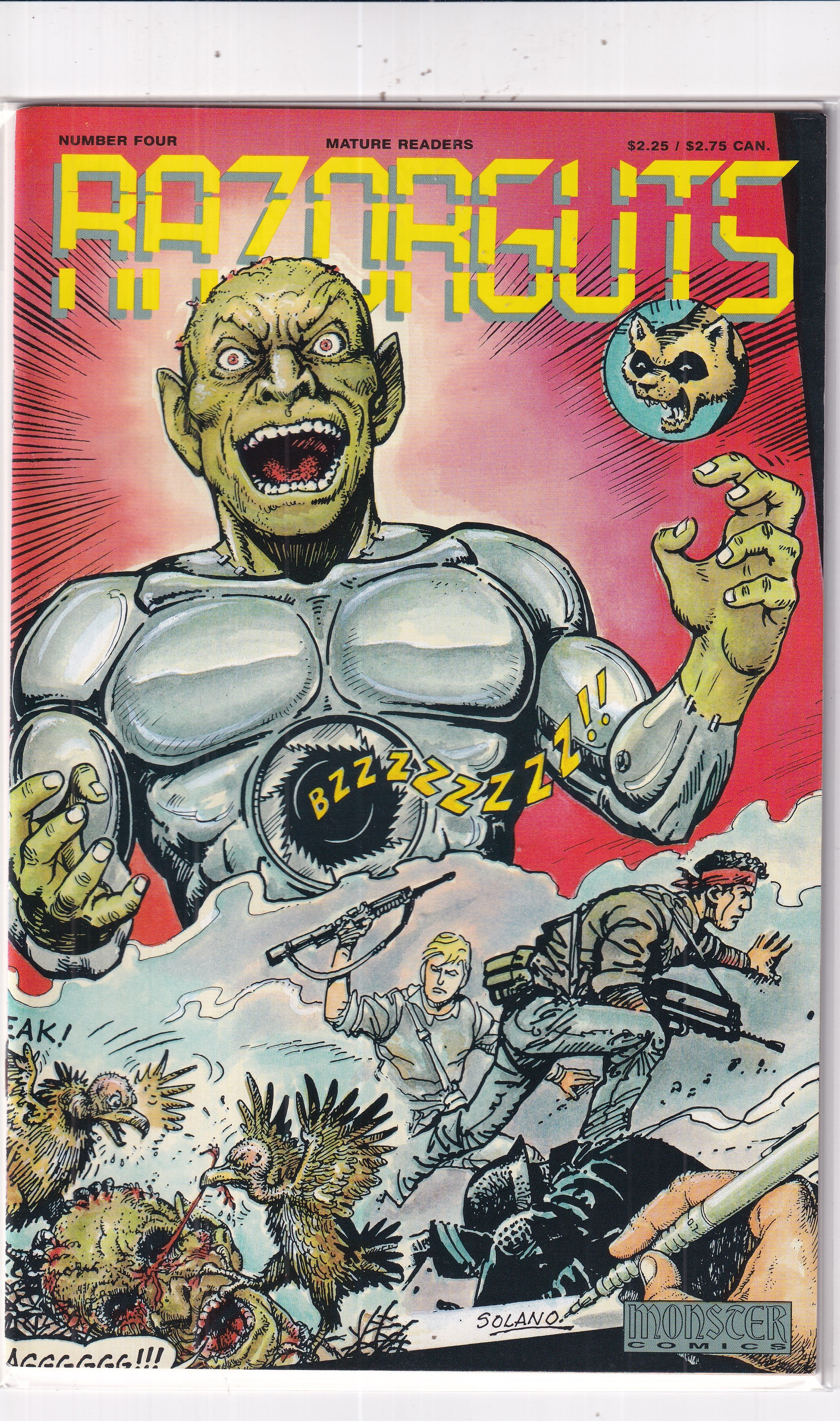 RAZORGUTS #4 - Slab City Comics
