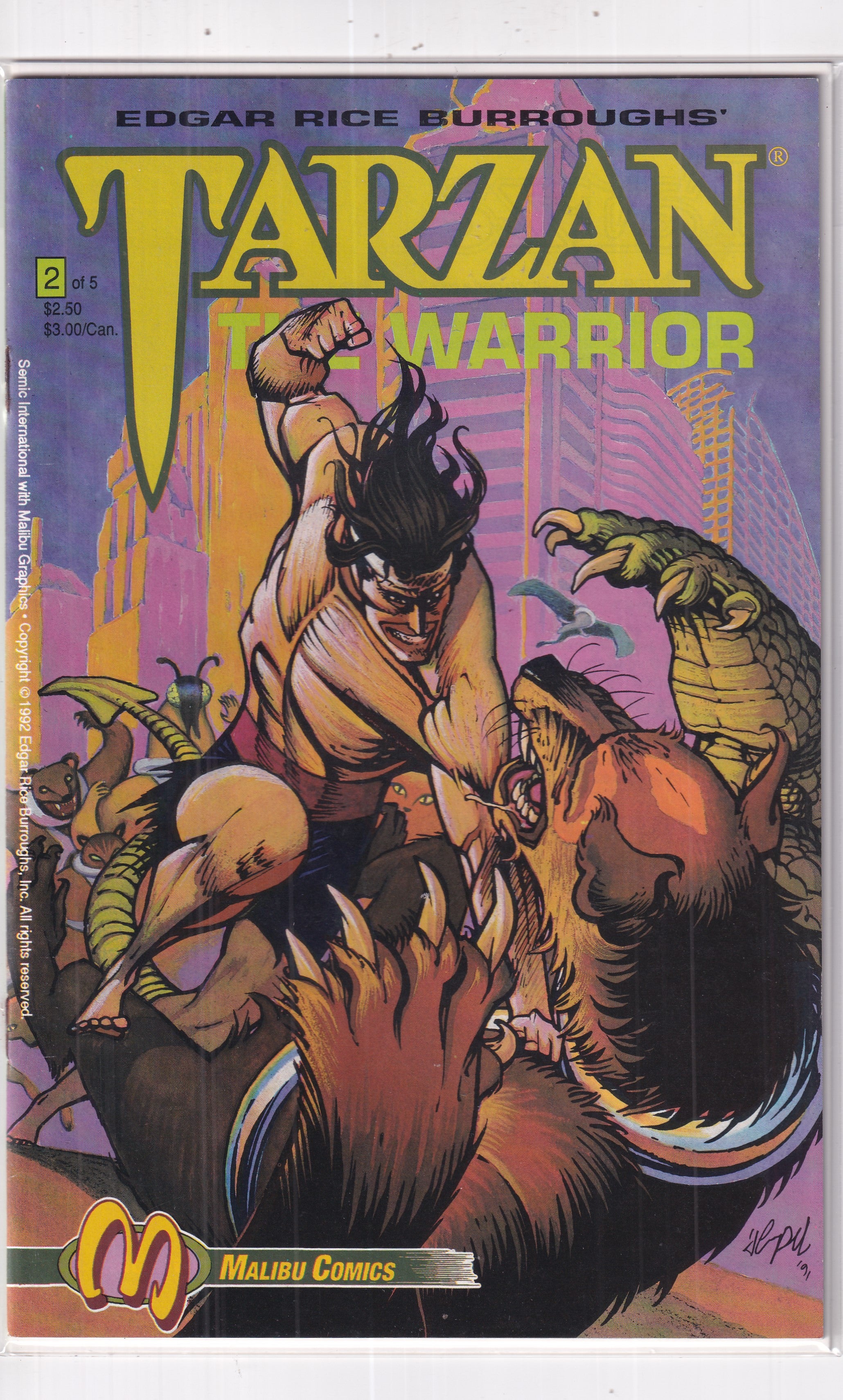 TARZAN THE WARRIOR #2 - Slab City Comics