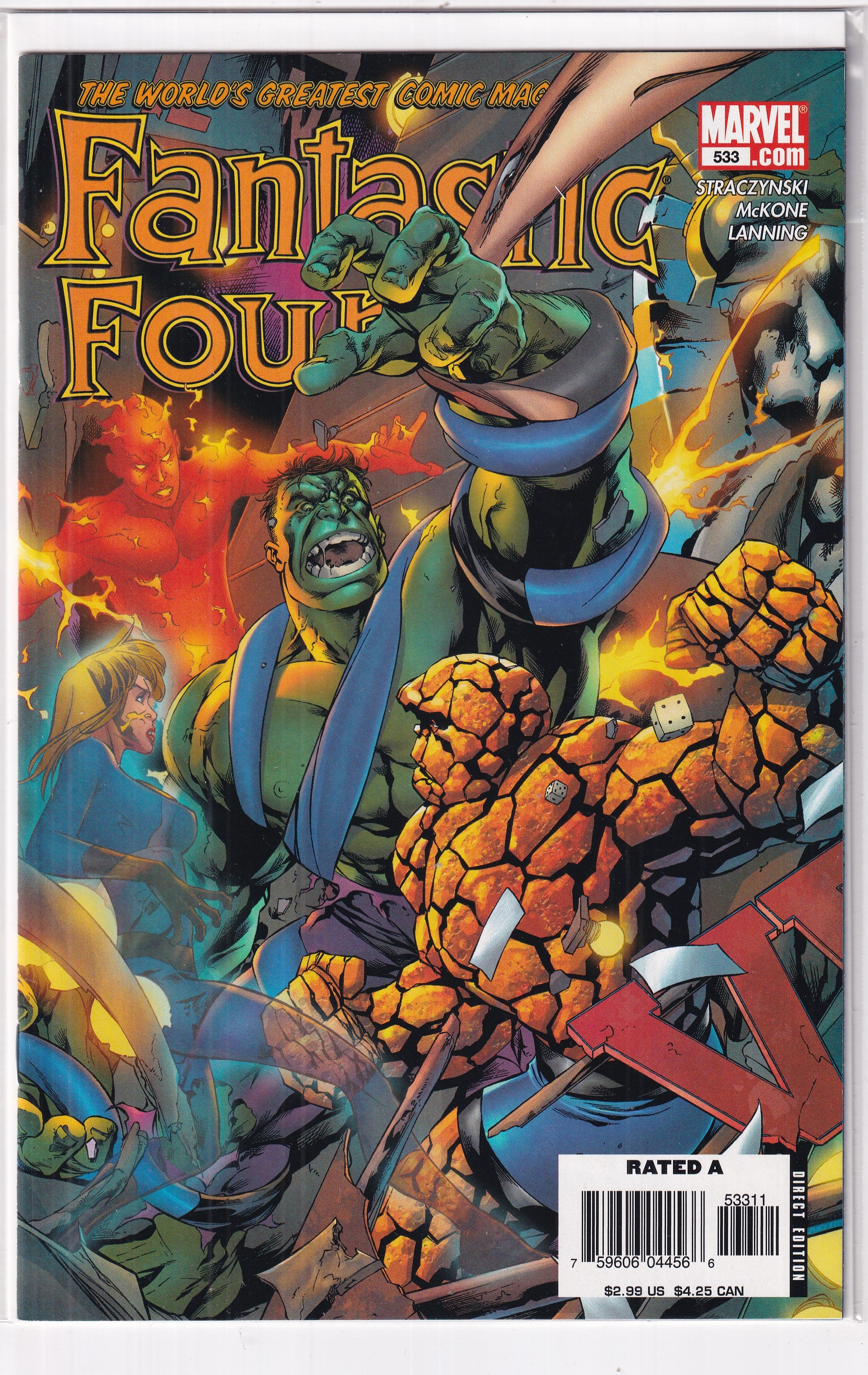 FANTASTIC FOUR #533 - Slab City Comics