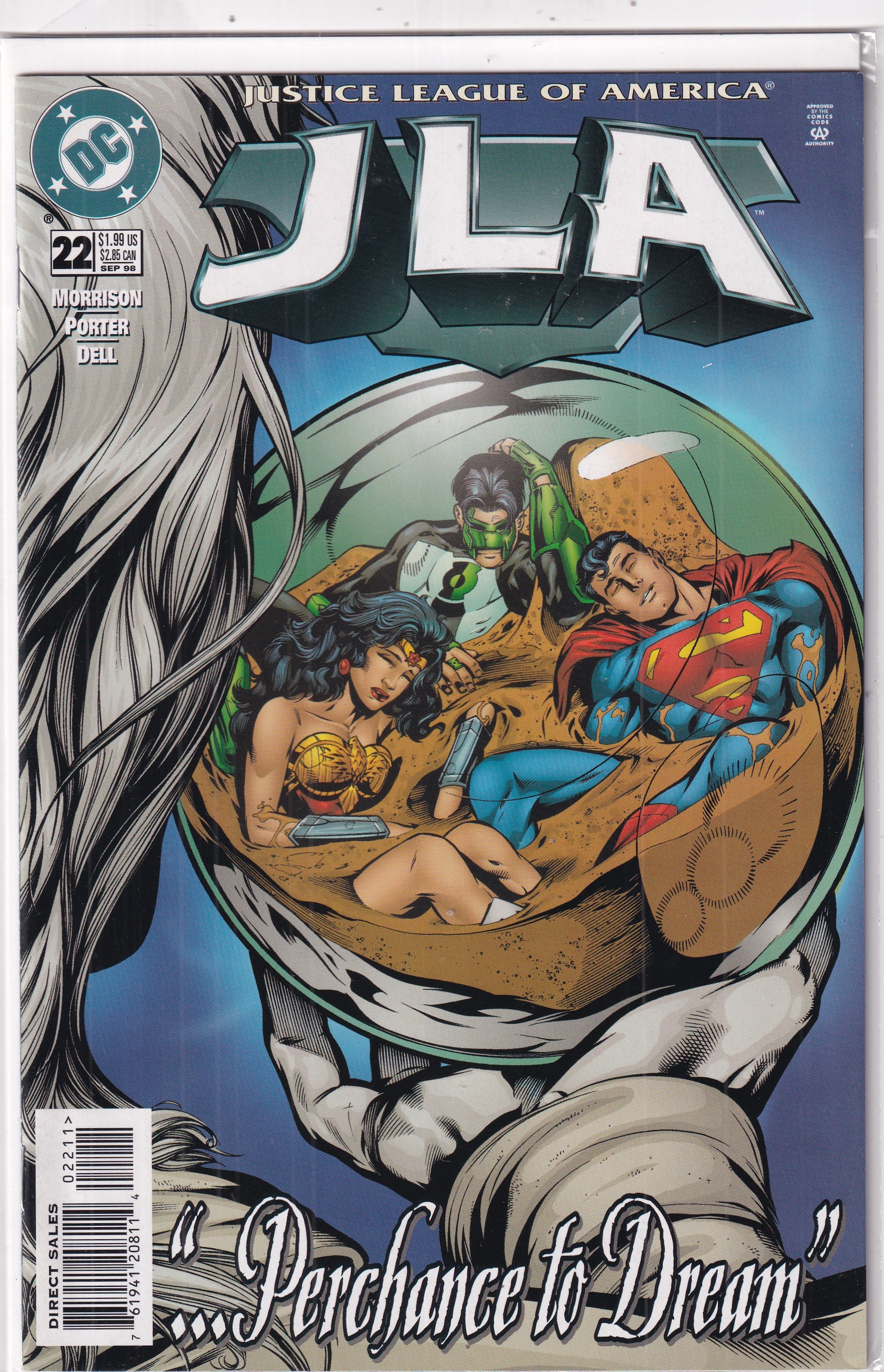 JLA JUSTICE LEAGUE OF AMERICA #22 - Slab City Comics