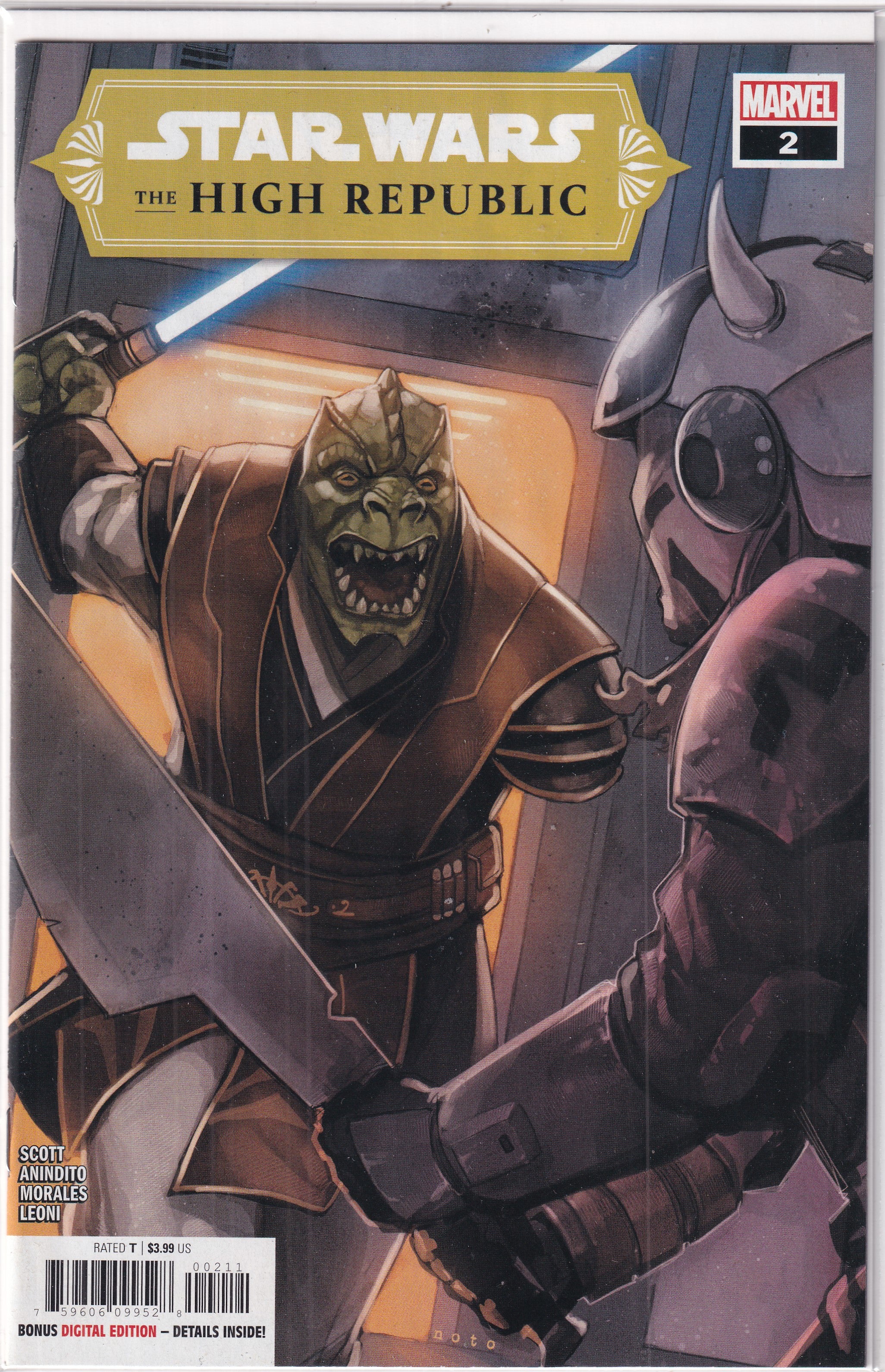 STAR WARS HIGH REPUBLIC #2 - Slab City Comics
