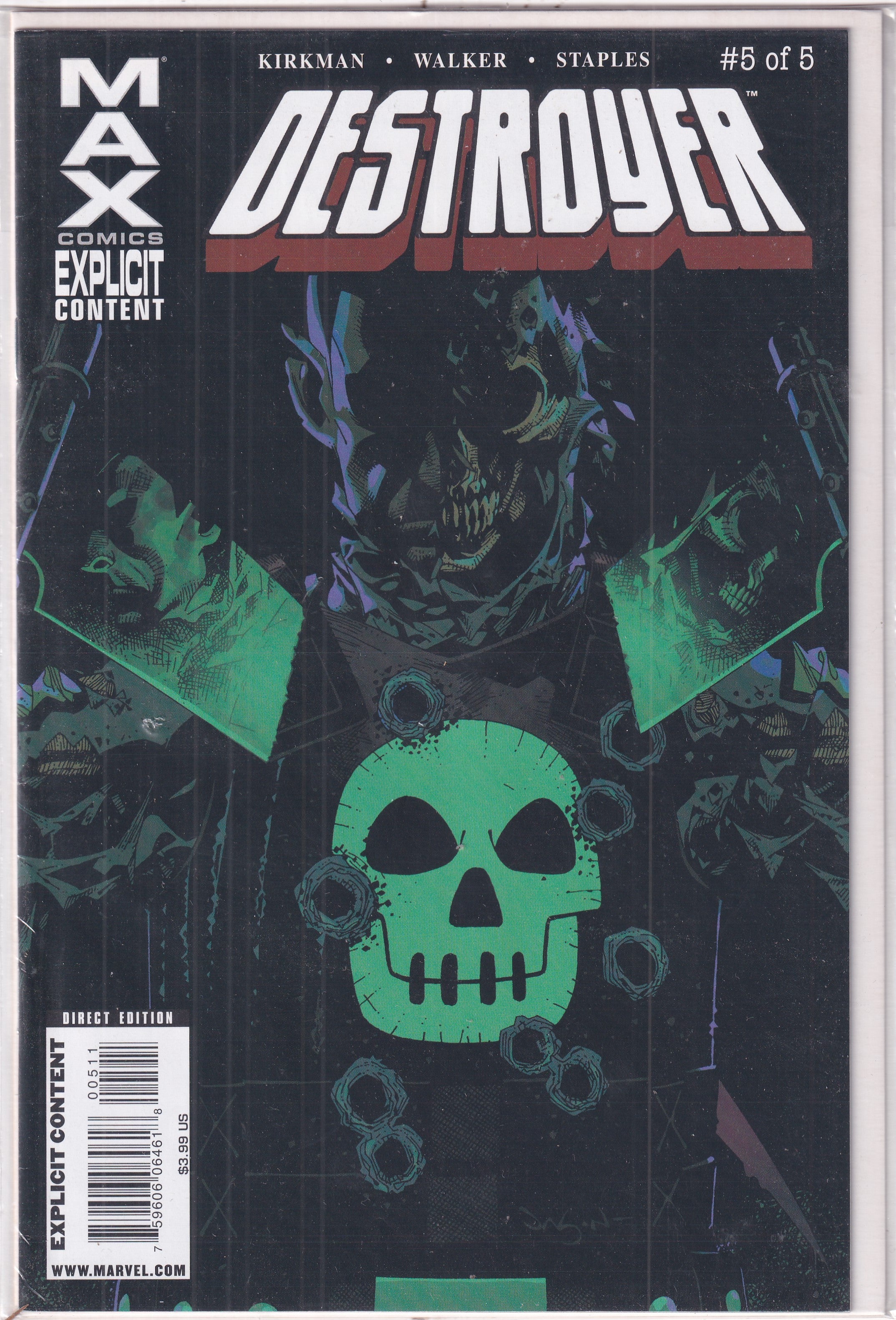 DESTROYER #5 - Slab City Comics