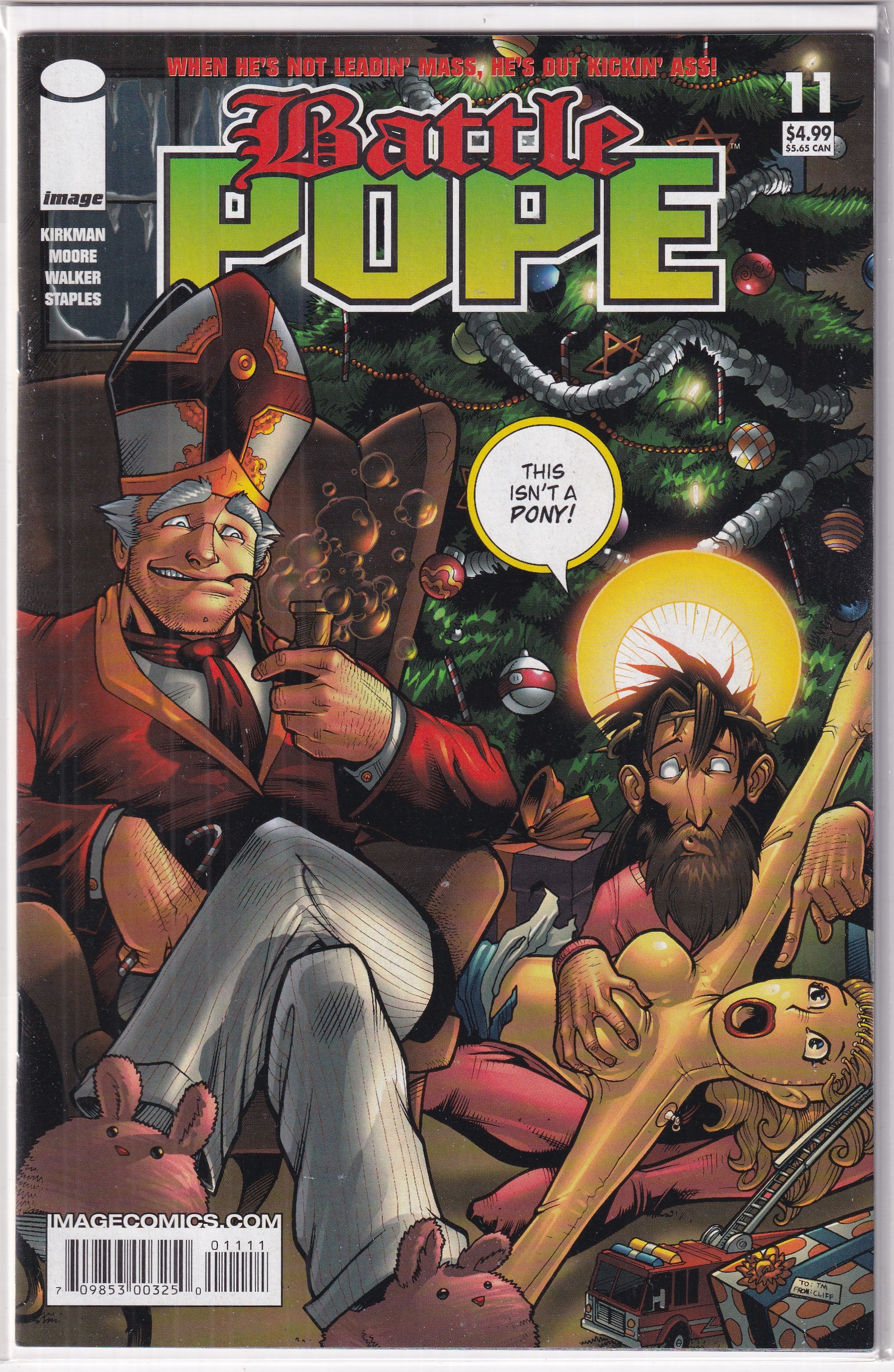 BATTLE POPE #11 - Slab City Comics