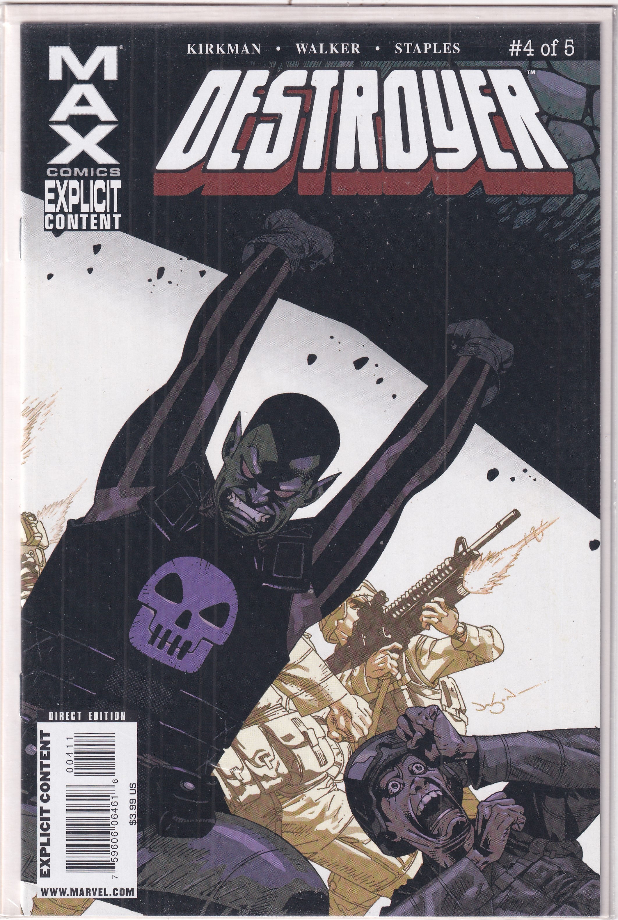 DESTROYER #4 - Slab City Comics
