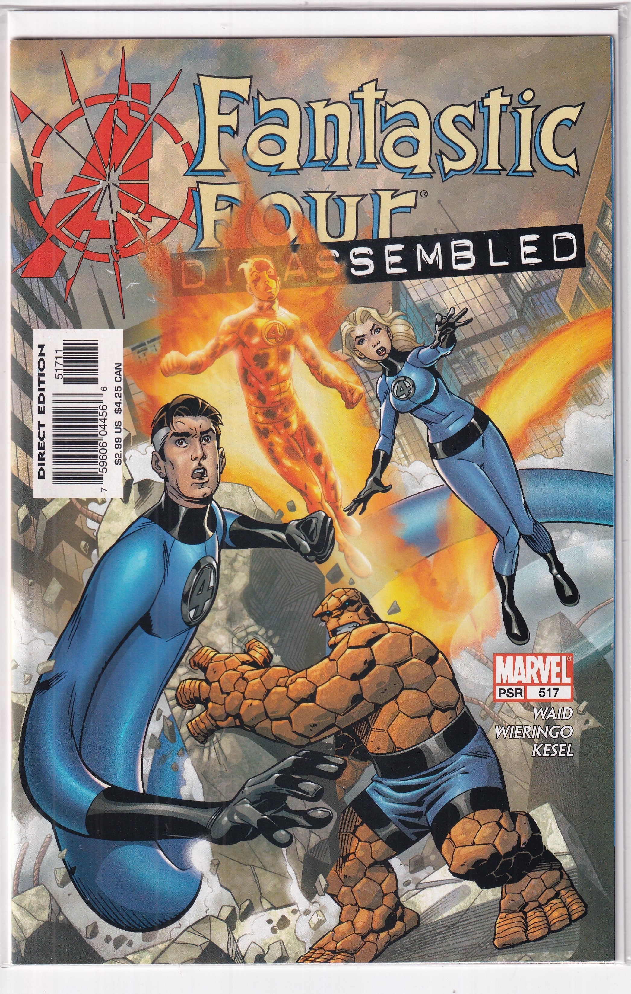 FANTASTIC FOUR DISSSEMBLED #517 - Slab City Comics
