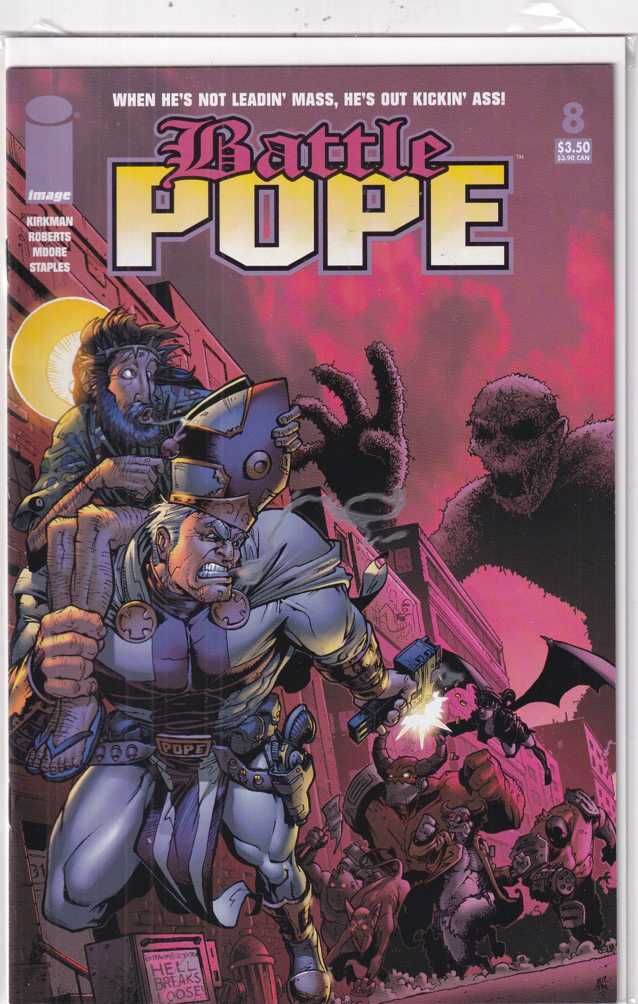 BATTLE POPE #8 - Slab City Comics