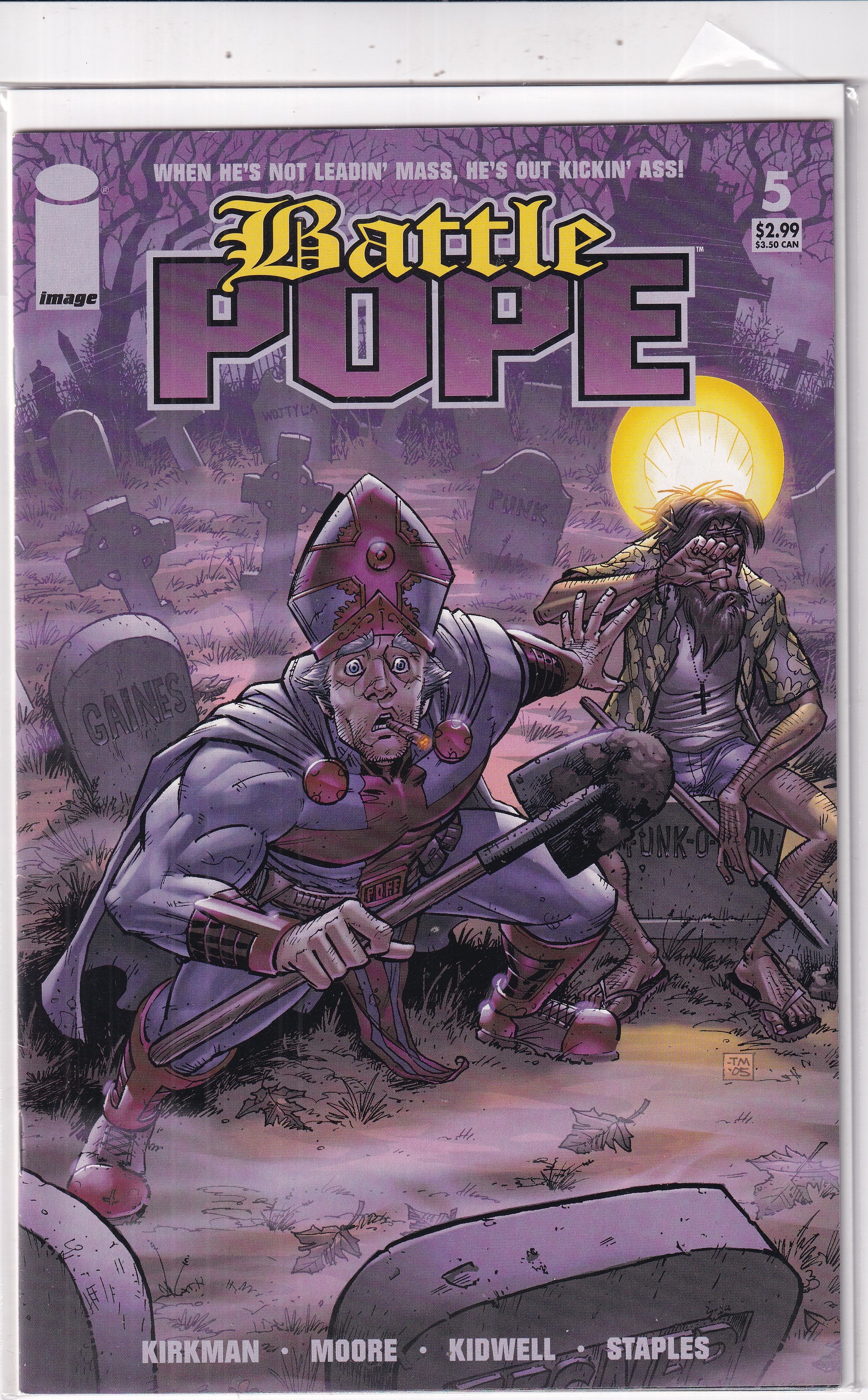 BATTLE POPE #5 - Slab City Comics