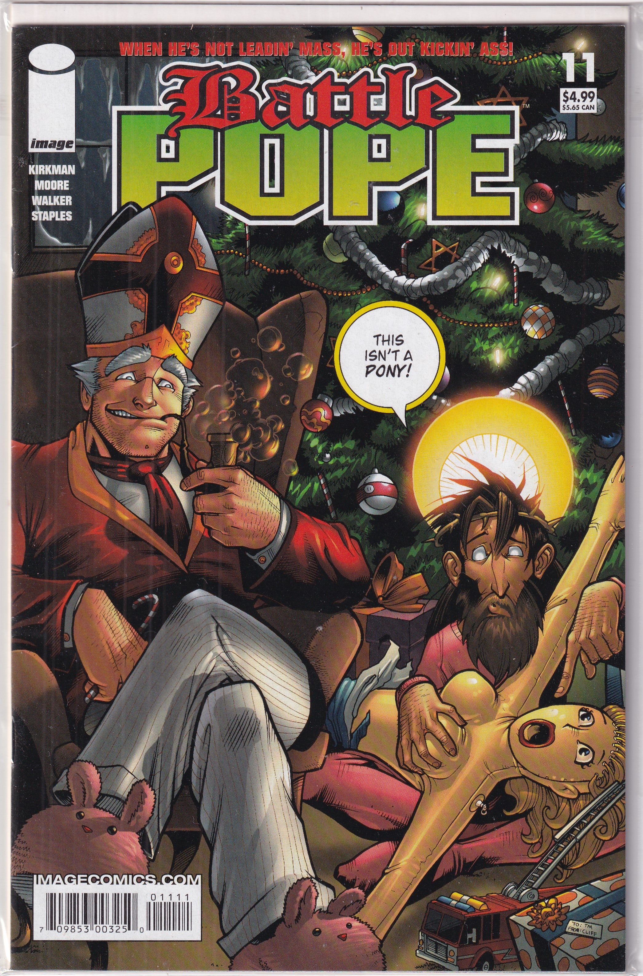 BATTLE POPE #11 - Slab City Comics