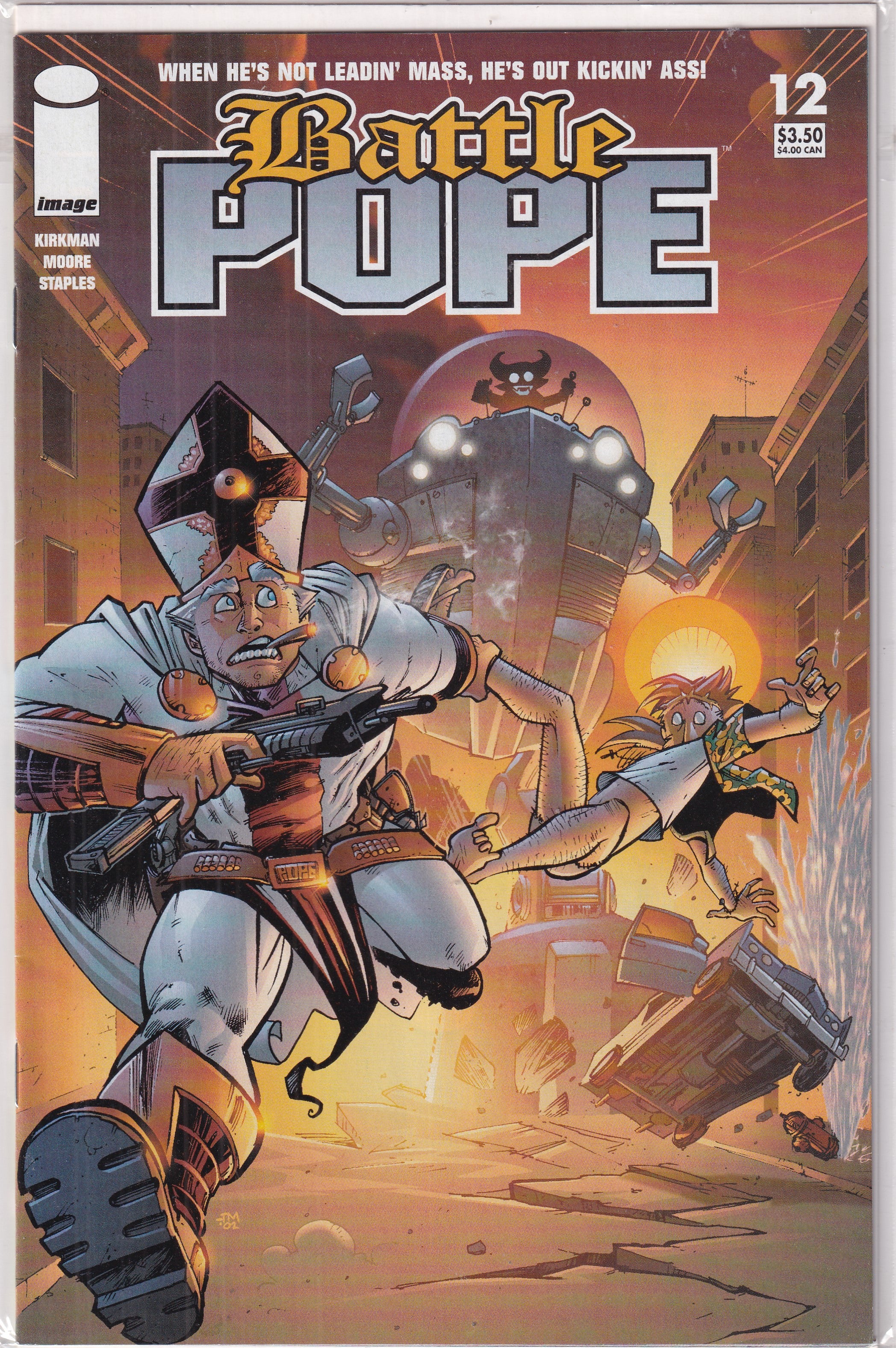 BATTLE POPE #12 - Slab City Comics