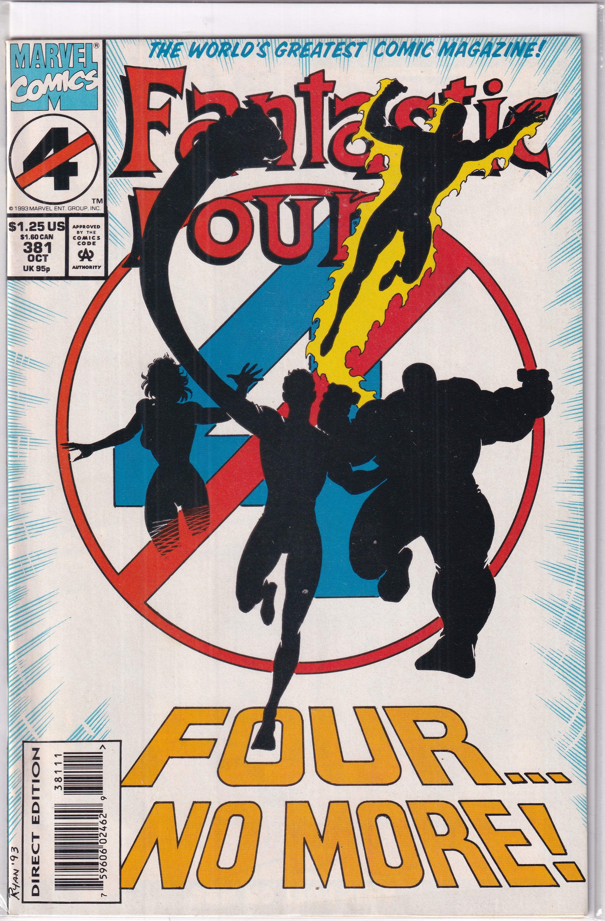 FANTASTIC FOUR #381 - Slab City Comics