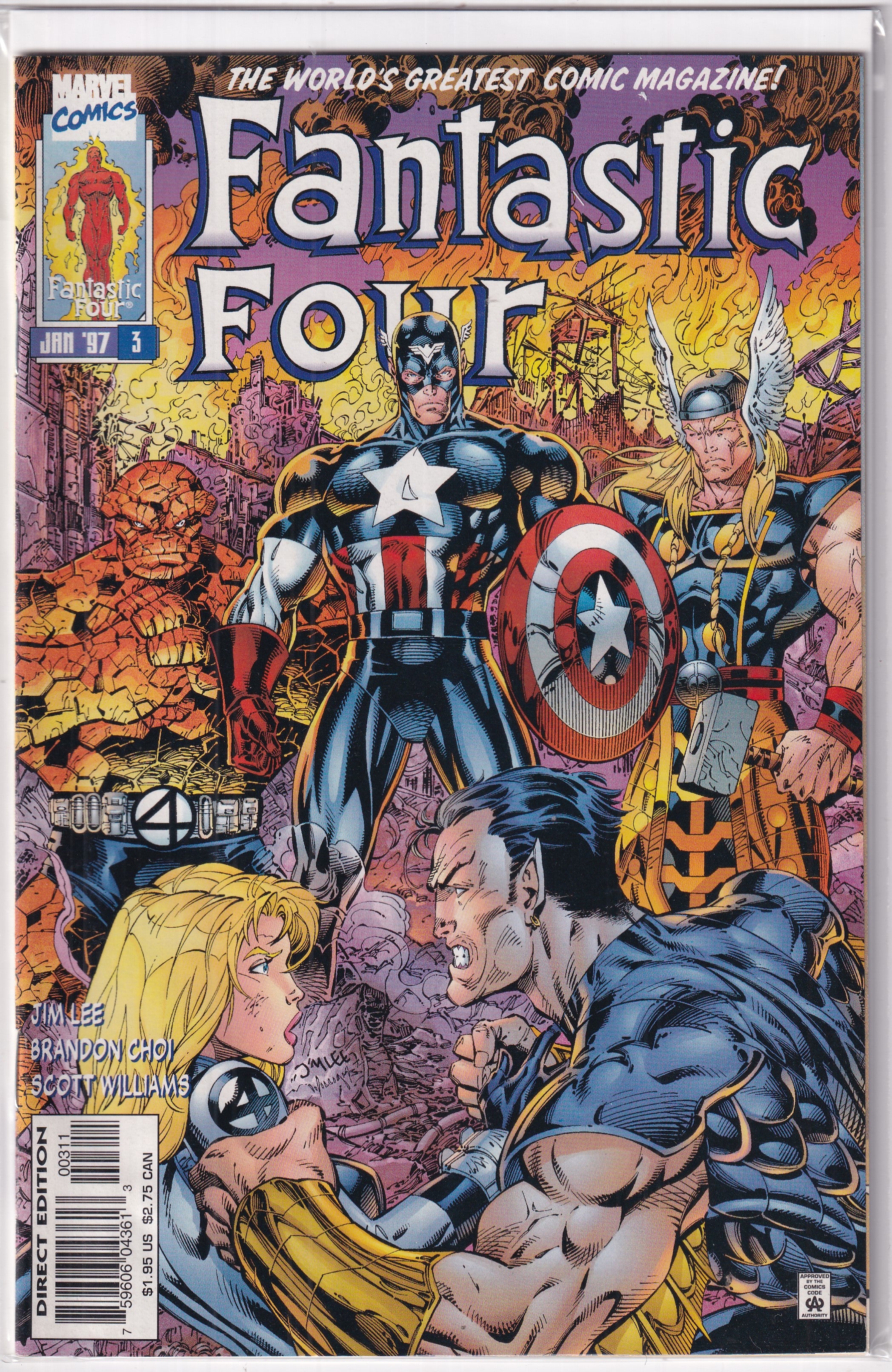 FANTASTIC FOUR #3 - Slab City Comics