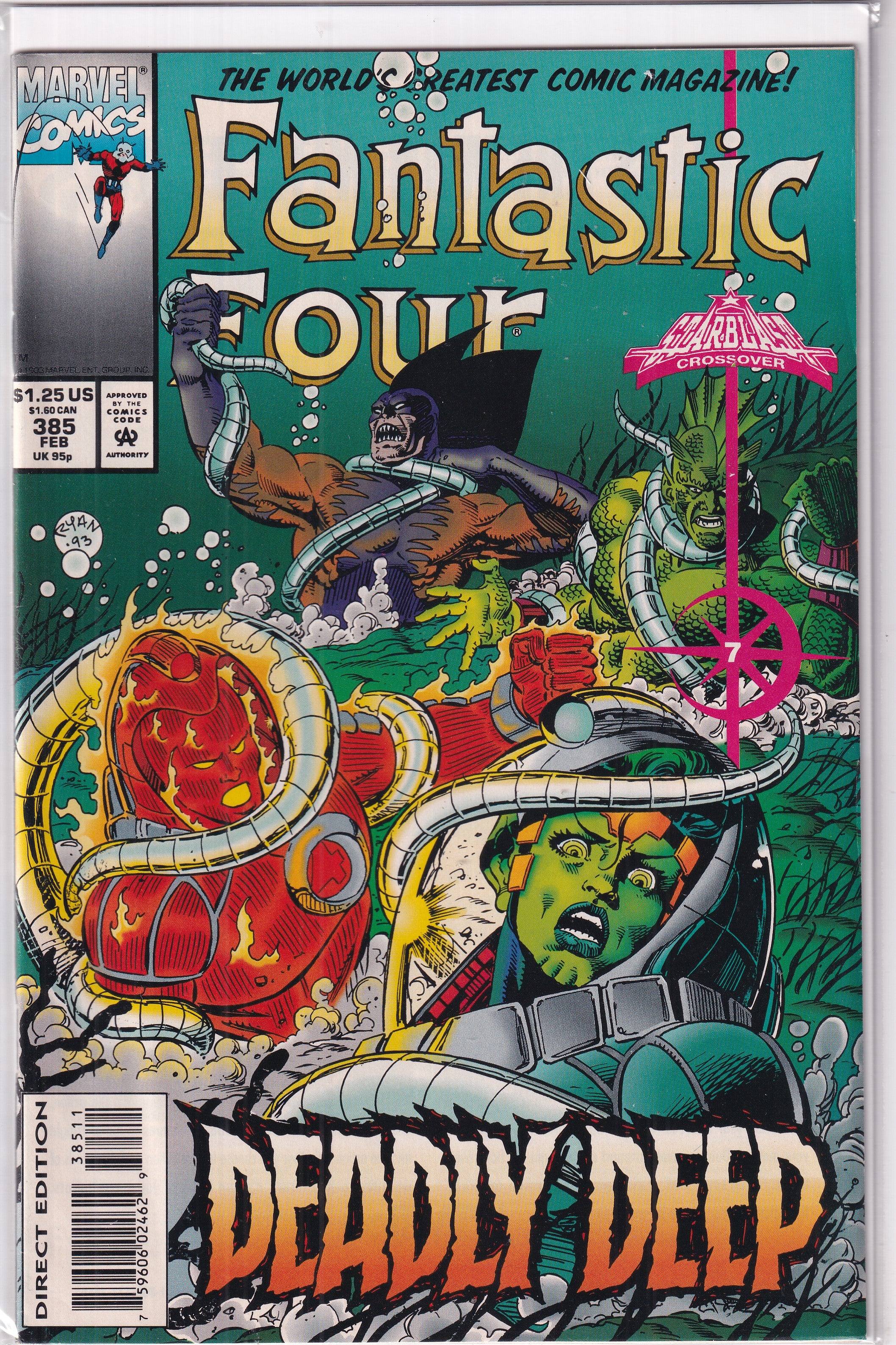 FANTASTIC FOUR #385 - Slab City Comics
