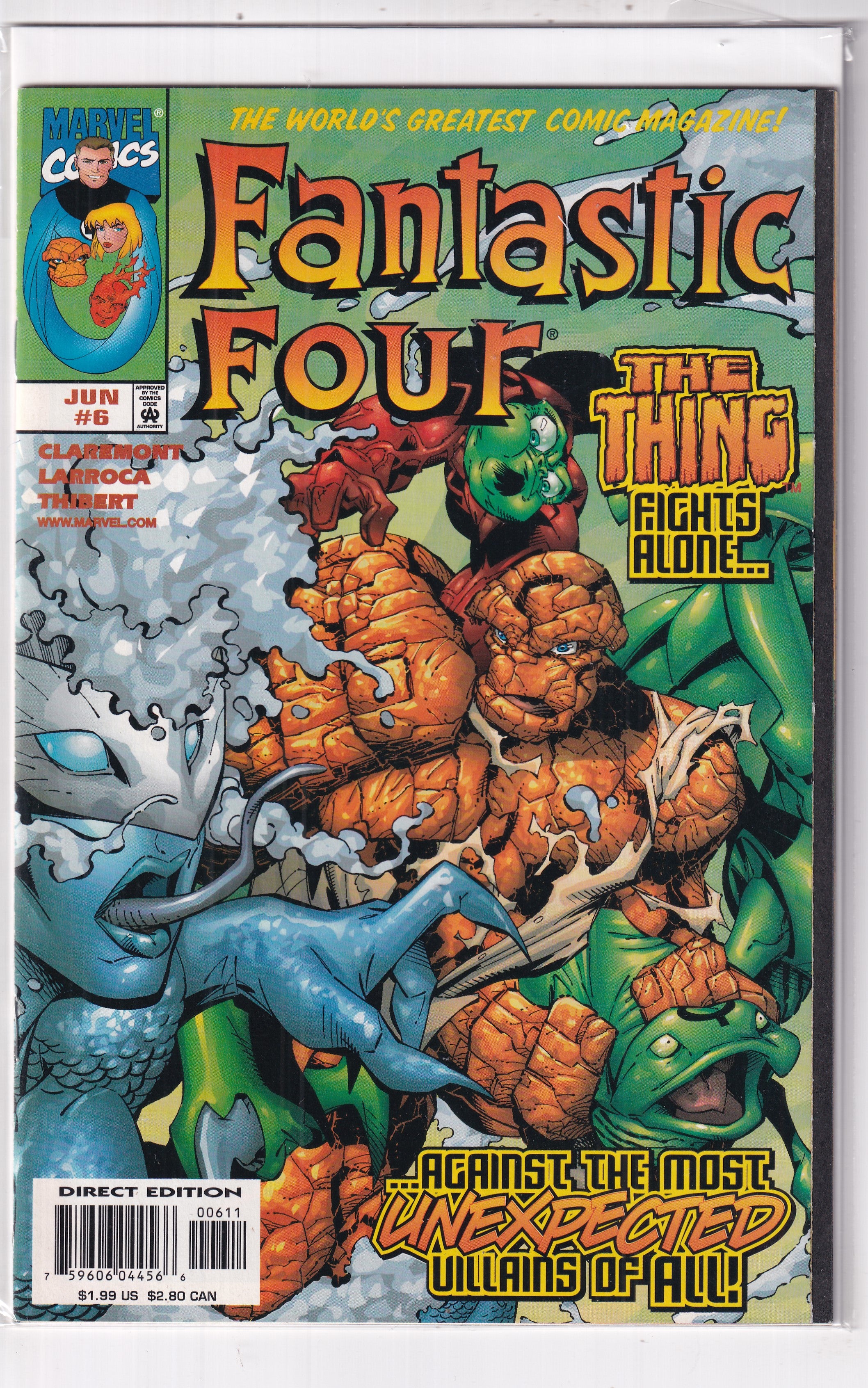FANTASTIC FOUR #6 - Slab City Comics