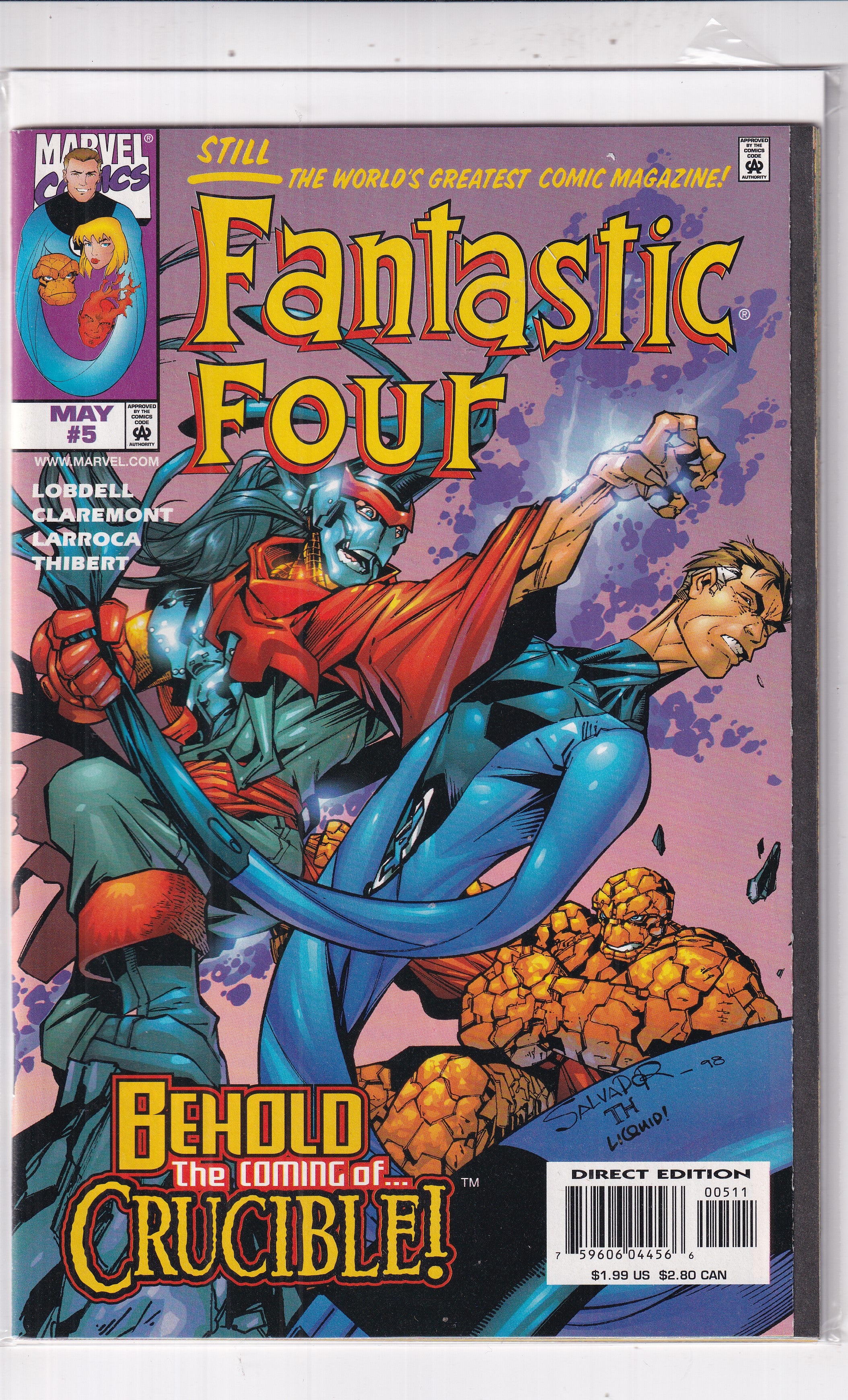 FANTASTIC FOUR #5 - Slab City Comics