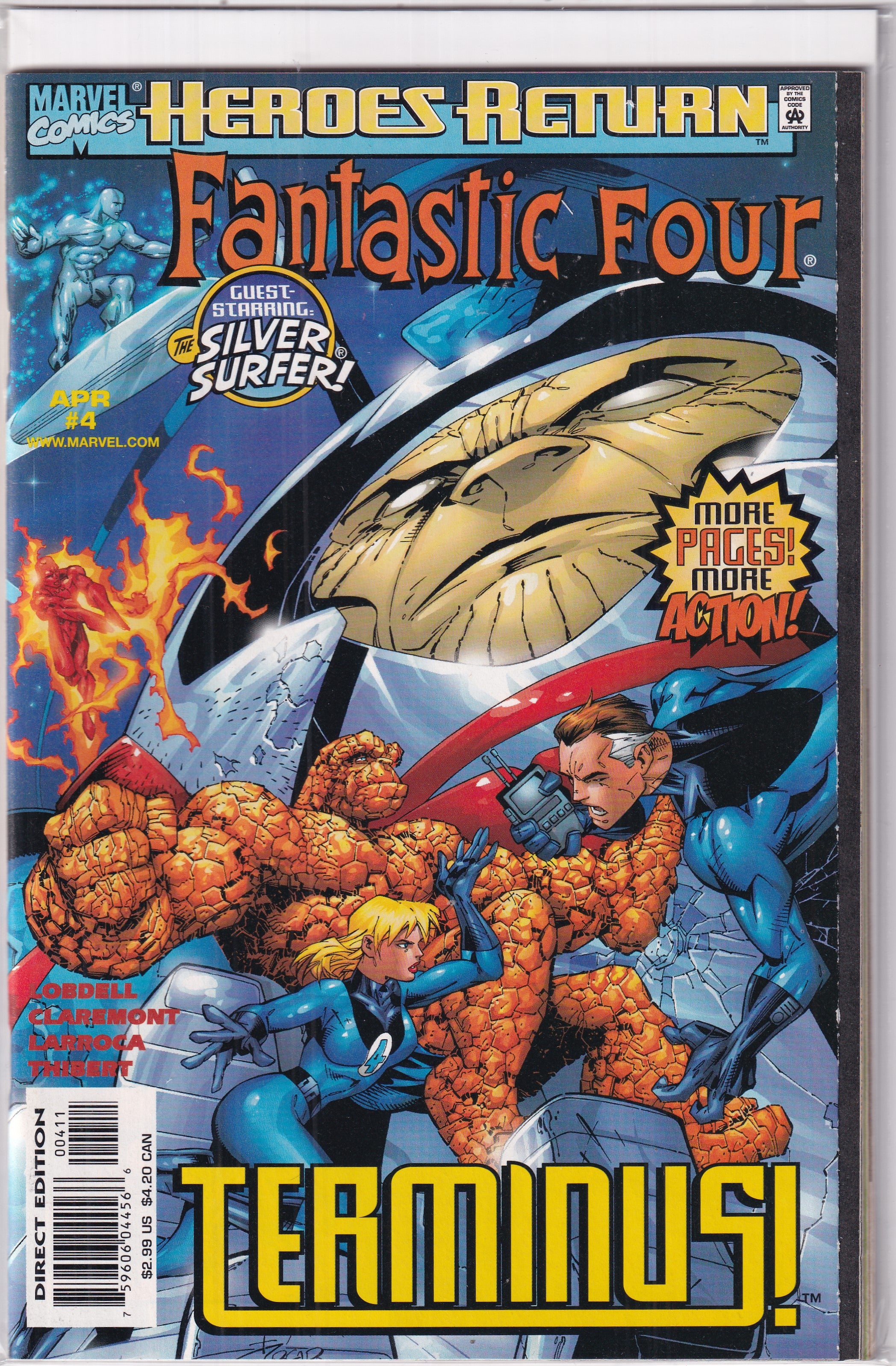 HEROES RETURN FANTASTIC FOUR #4 - Slab City Comics