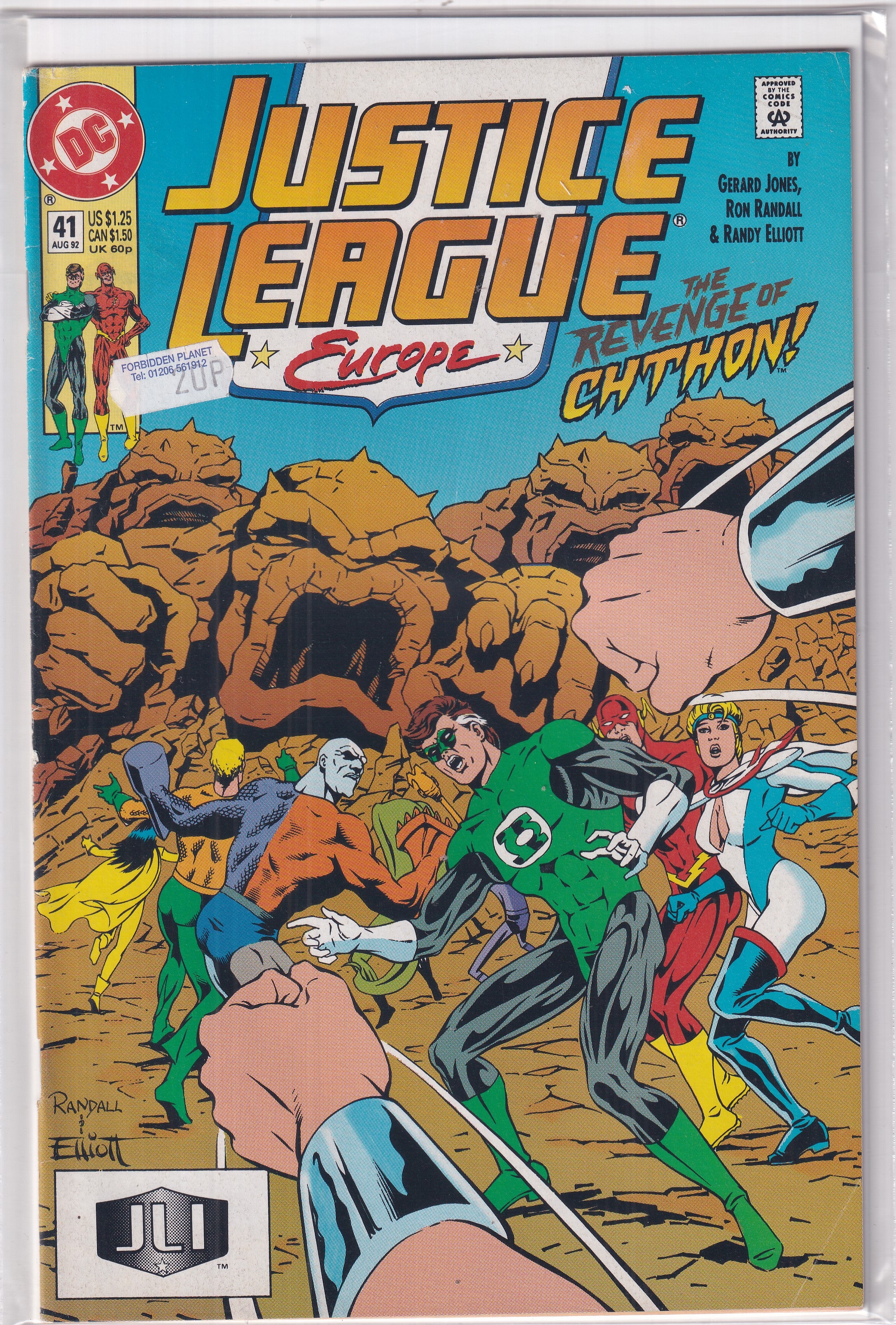 JUSTICE LEAGUE EUROPE #41 - Slab City Comics