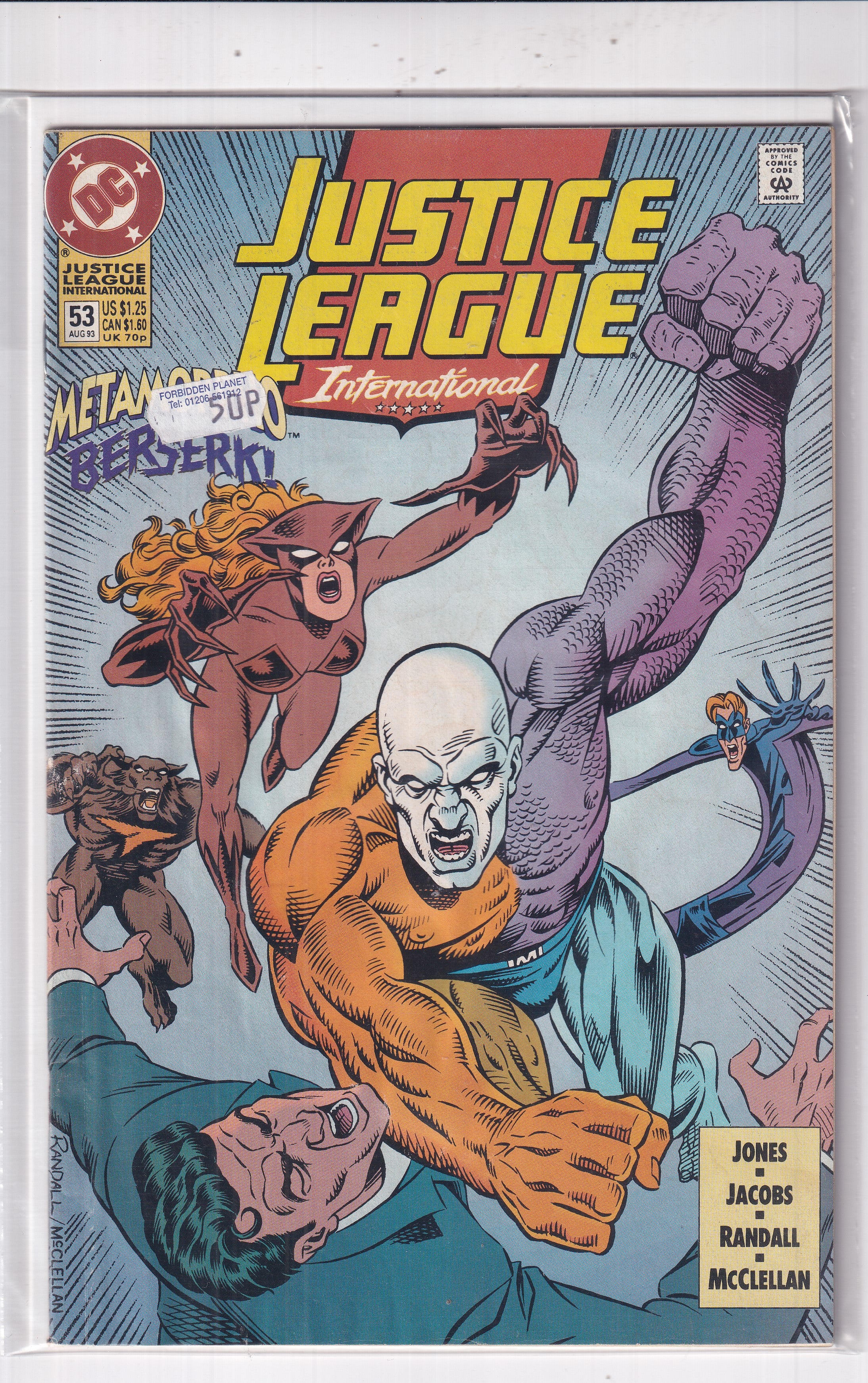 JUSTICE LEAGUE INTERNATIONAL #53 - Slab City Comics