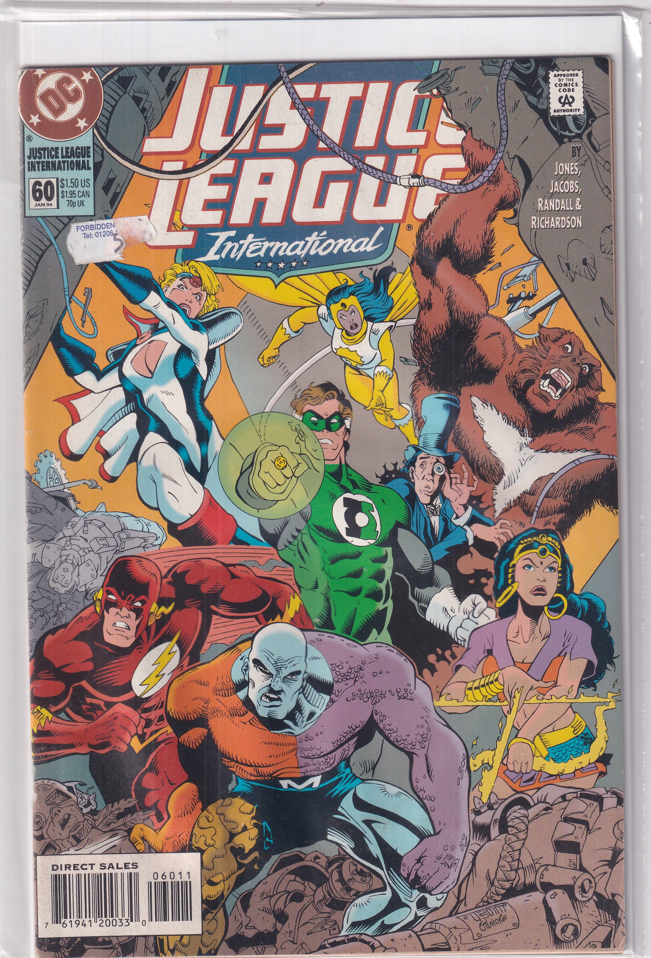 JUSTICE LEAGUE INTERNATIONAL #60 - Slab City Comics