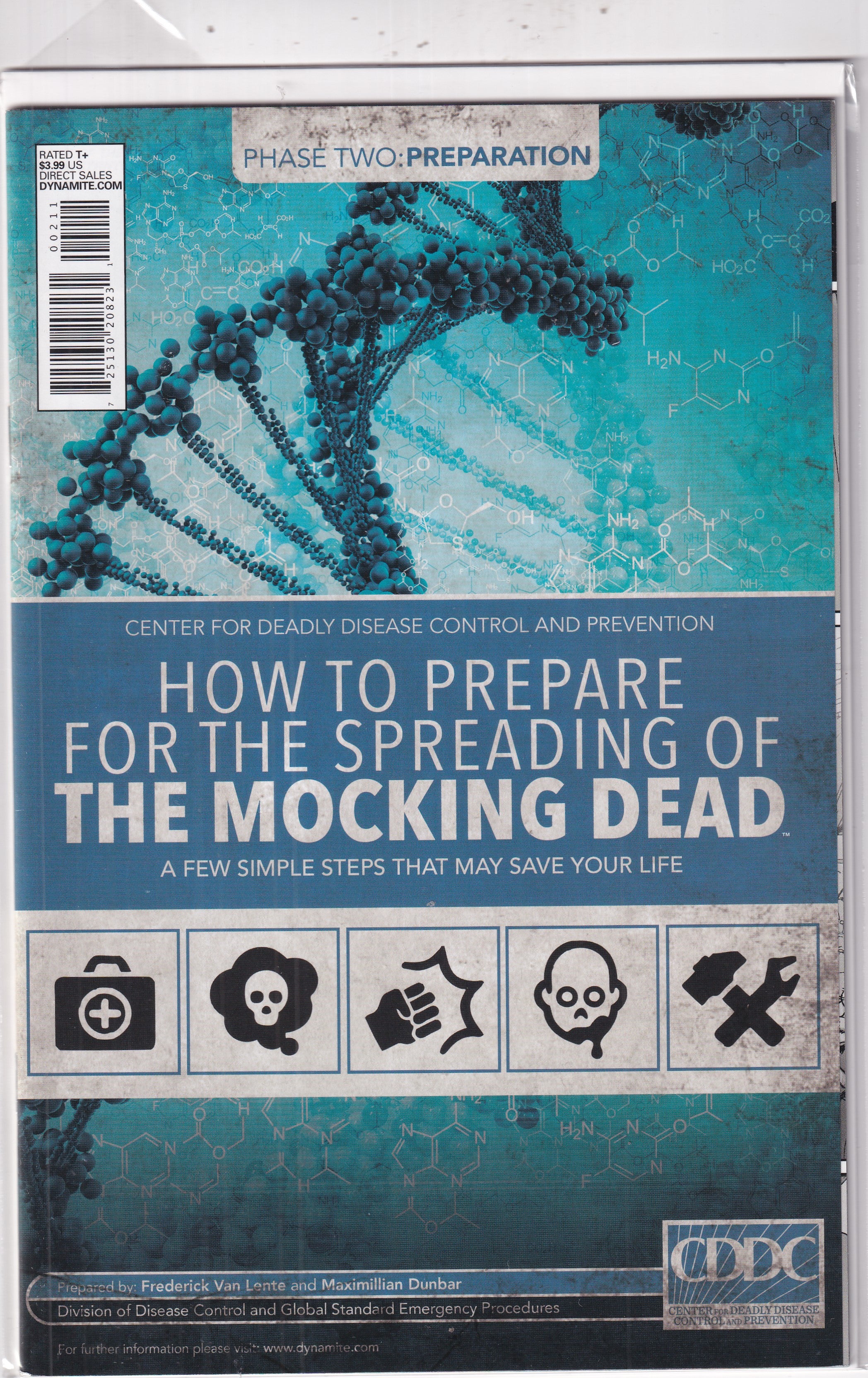 HOW TO PREPARE FOR THE SPREADING OF THE MOCKING DEAD #2 - Slab City Comics