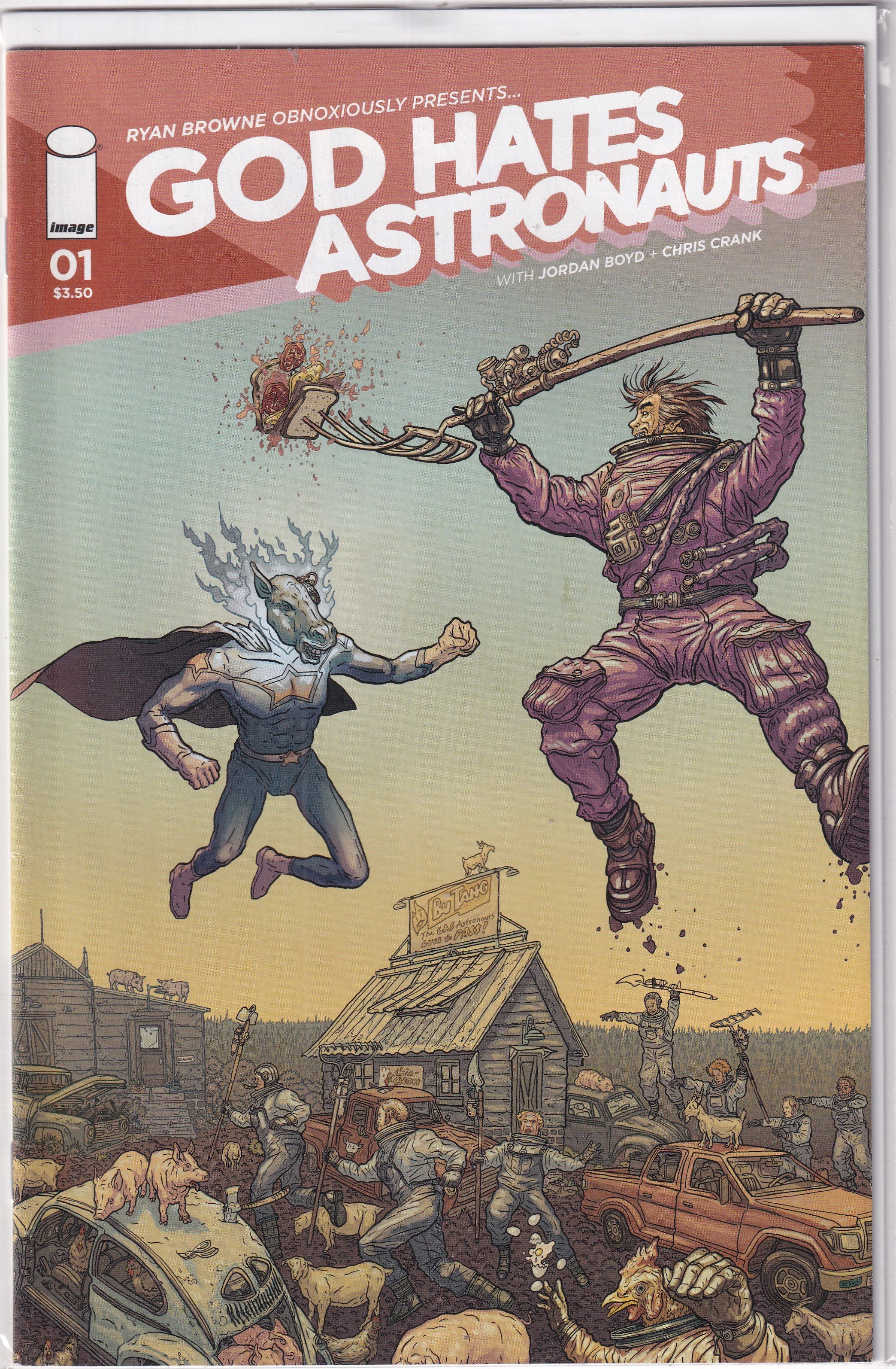 GOD HATES ASTRONAUTS #1 - Slab City Comics