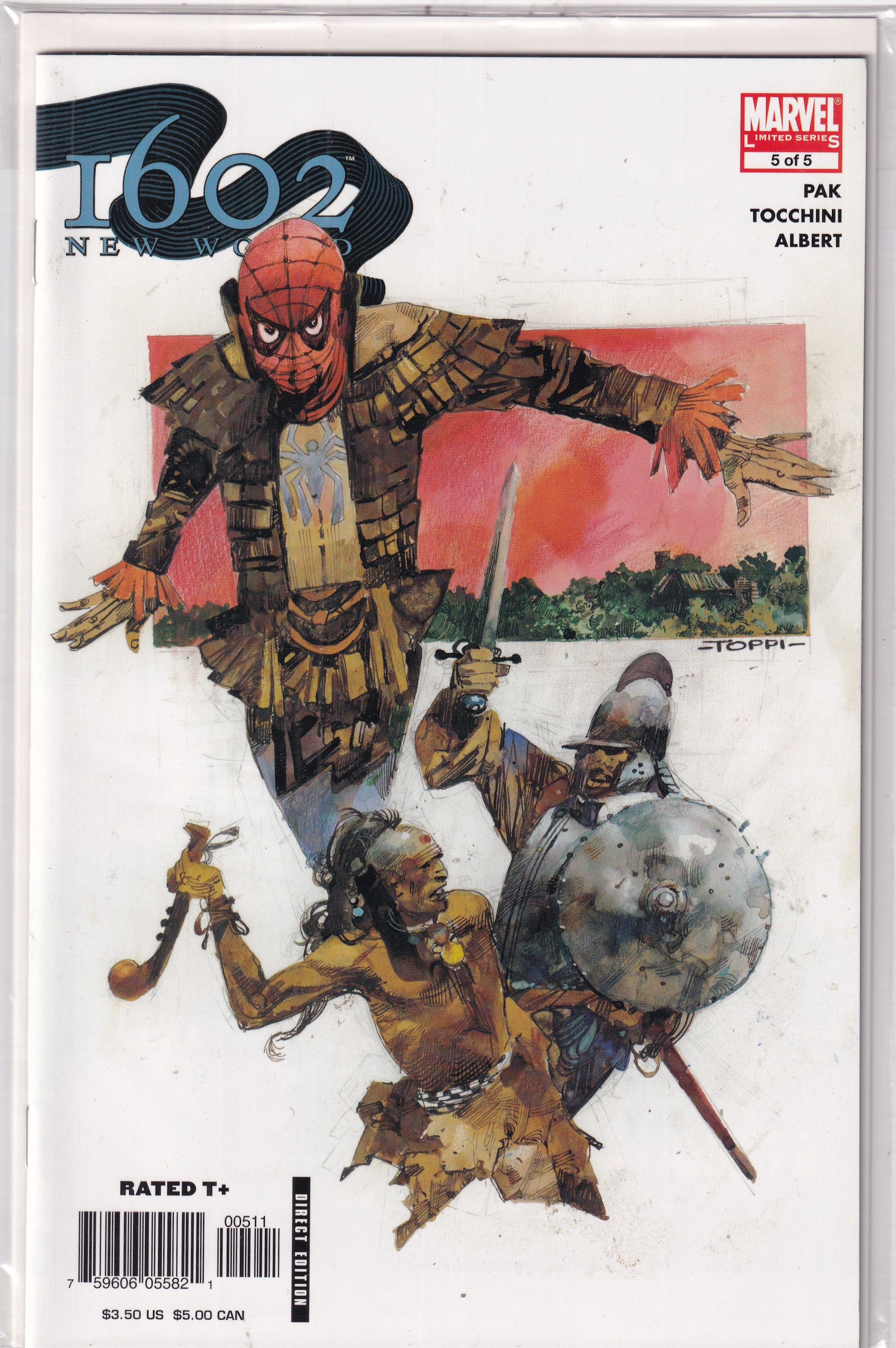 1602 NEW WORLD #5 - Slab City Comics