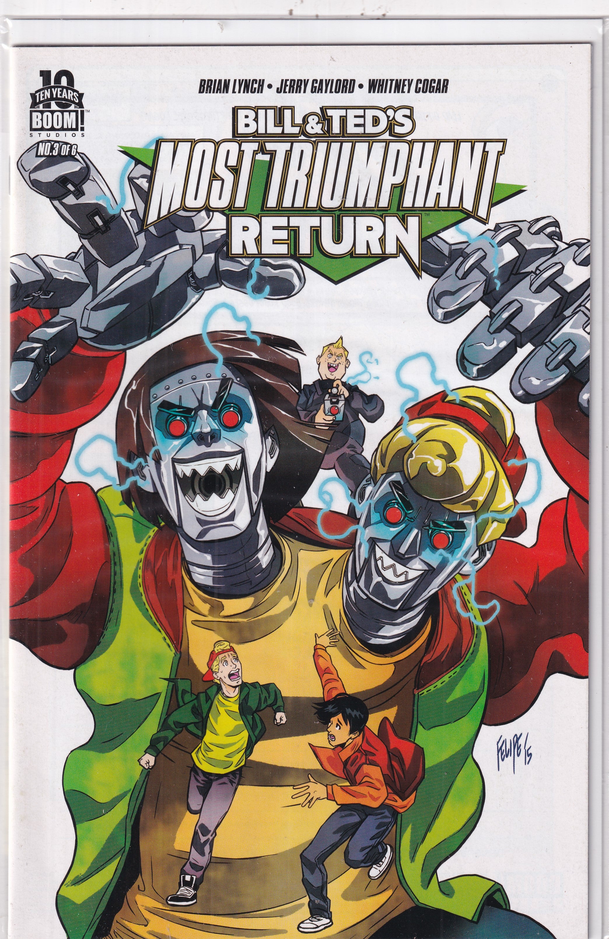 BILL & TED'S MOST TRIUMPHANT RETURN #3 - Slab City Comics