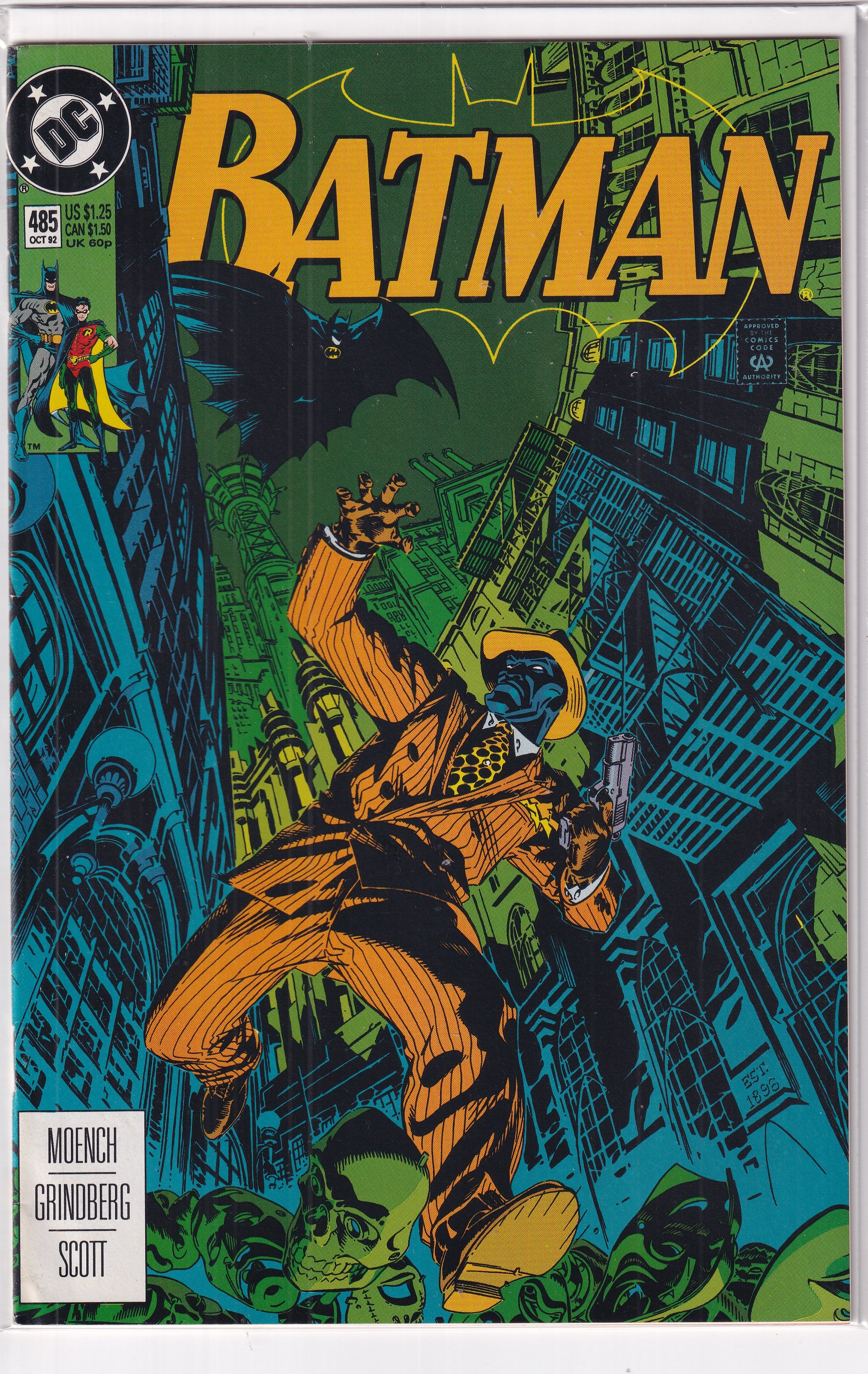 BATMAN #485 - Slab City Comics
