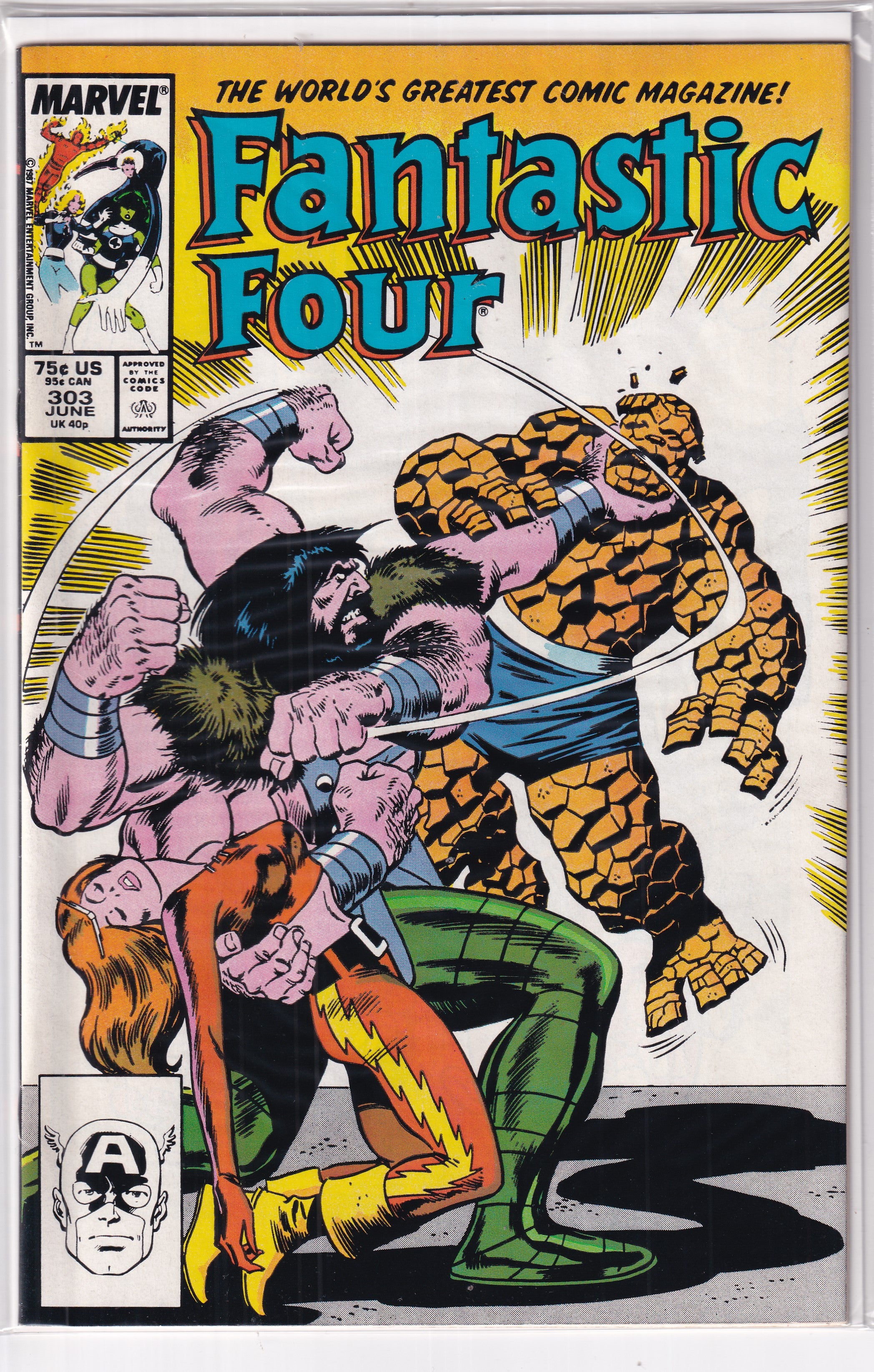 FANTASTIC FOUR #303 - Slab City Comics